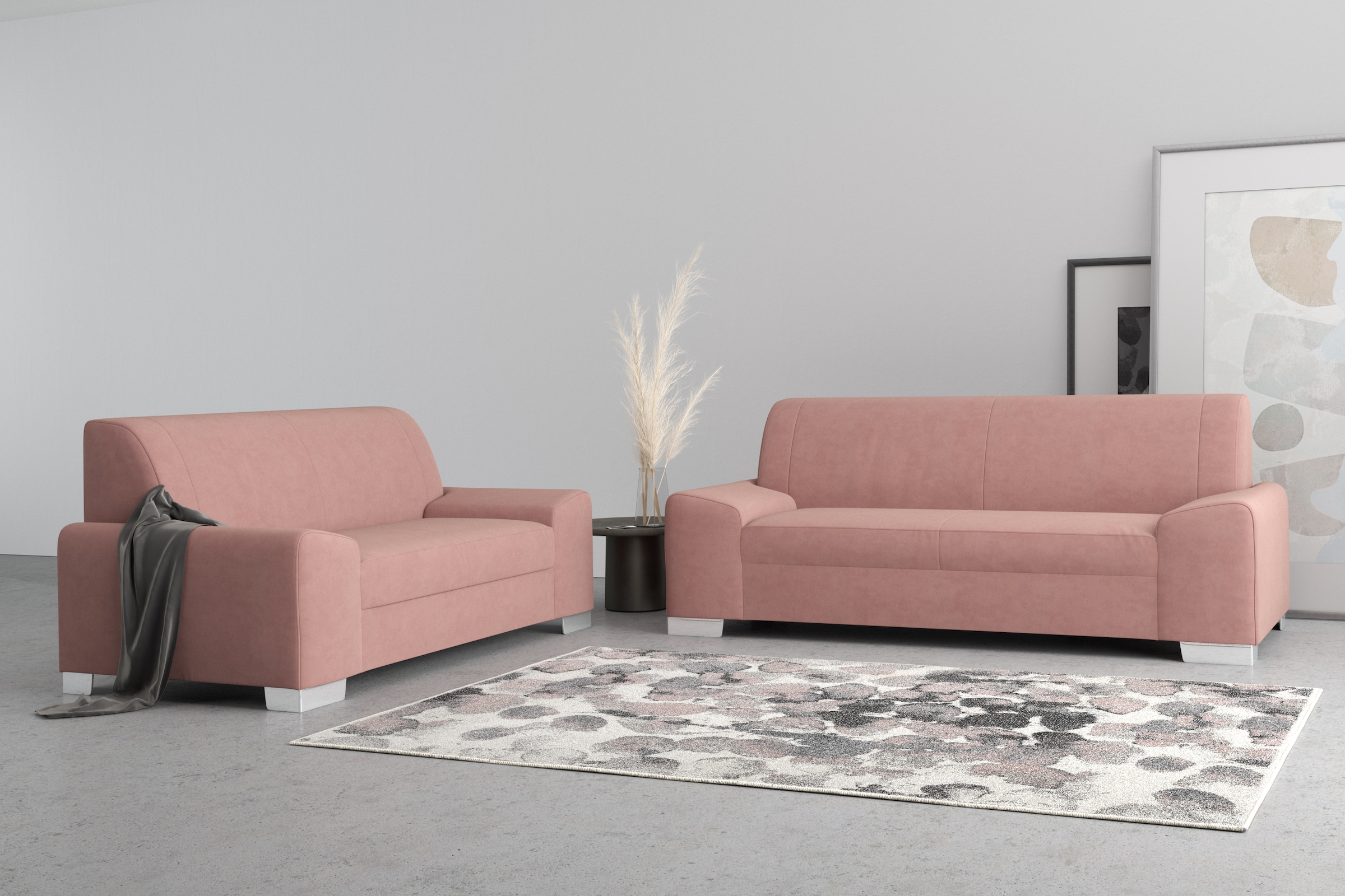 DOMO collection 2-Sitzer »Anzio«, Wahlweise mit Federkern