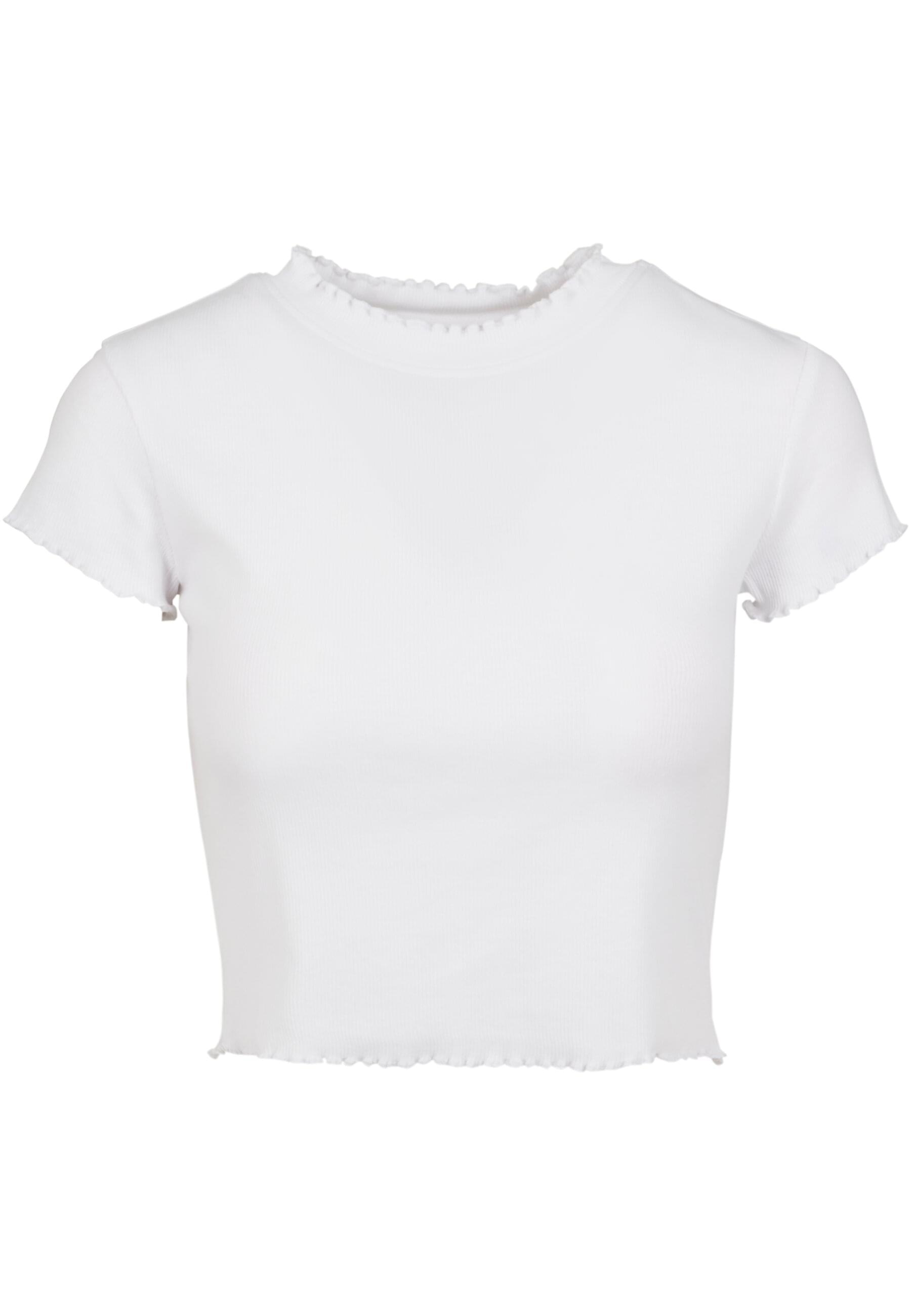 URBAN CLASSICS T-Shirt »Urban Classics Damen Ladies Cropped Rib Tee 2-Pack« 1 Stk.