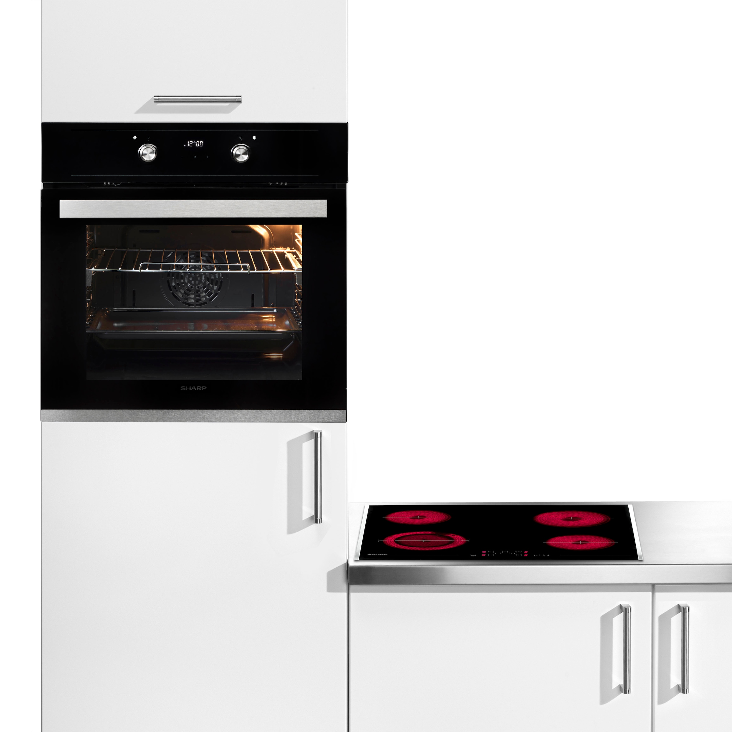 Sharp Backofen-Set »K-60D19BM1-EU«, mit Timerfunktion