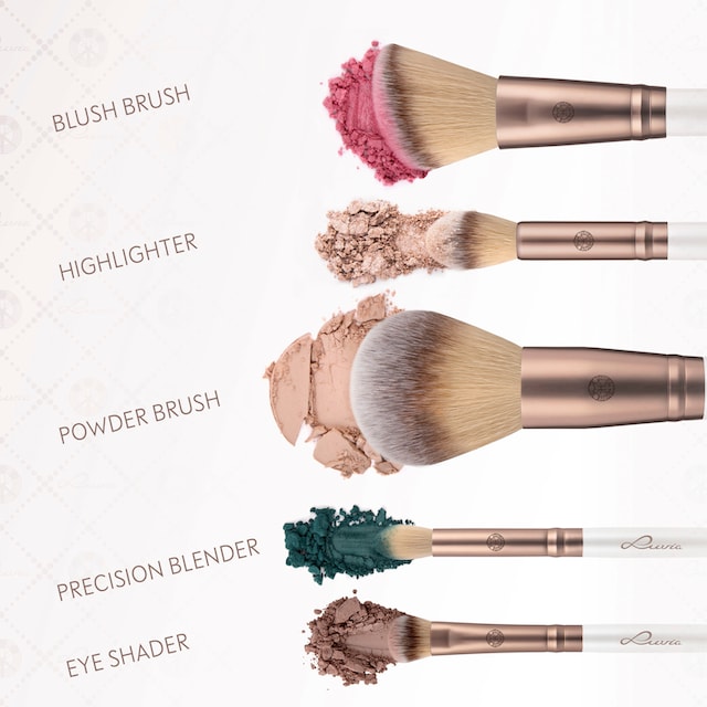 Luvia Cosmetics Kosmetikpinsel-Set »Daily Essentials«, (Set, 5 tlg.) im  Online-Shop kaufen