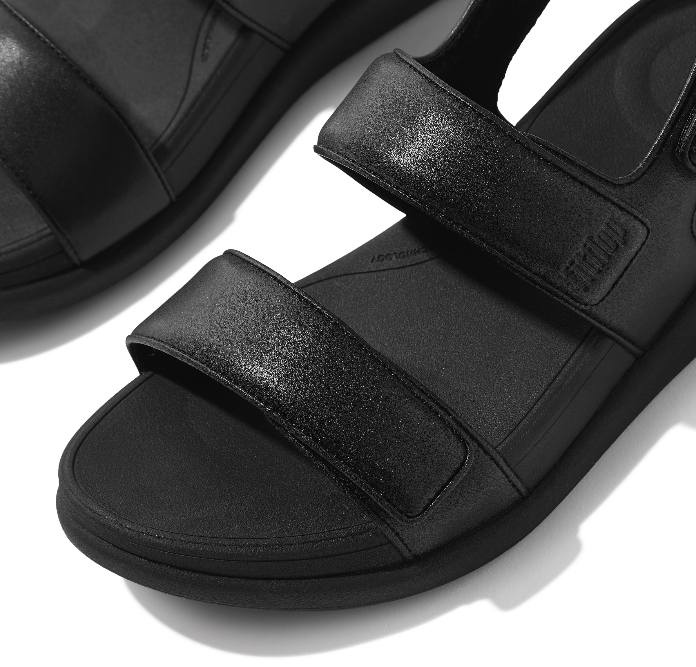 Fitflop Sandale »F-MODE GO«  , Keilsandale, Klettschuh, Sommerschuh mit hervorragender Dämpfung