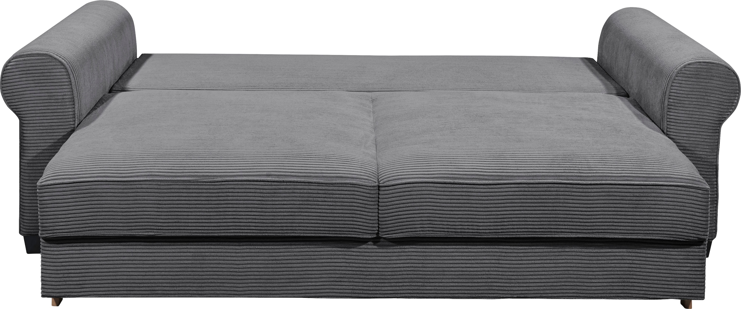 ED EXCITING DESIGN Schlafsofa »Angelina«, mit Bettkasten & 4 Zierkissen