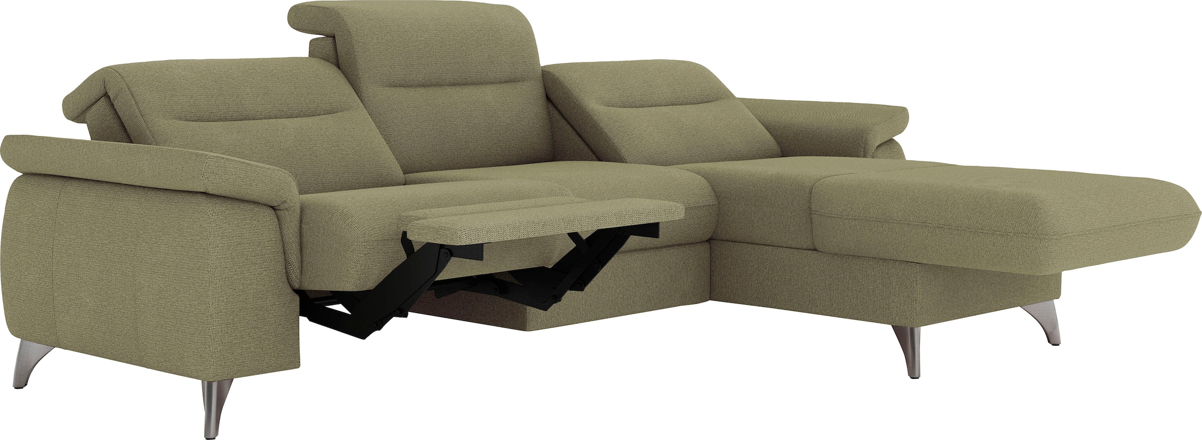 sit&more Ecksofa »Astoria L-Form«, wahlweise mit motorischer Relaxfunktion