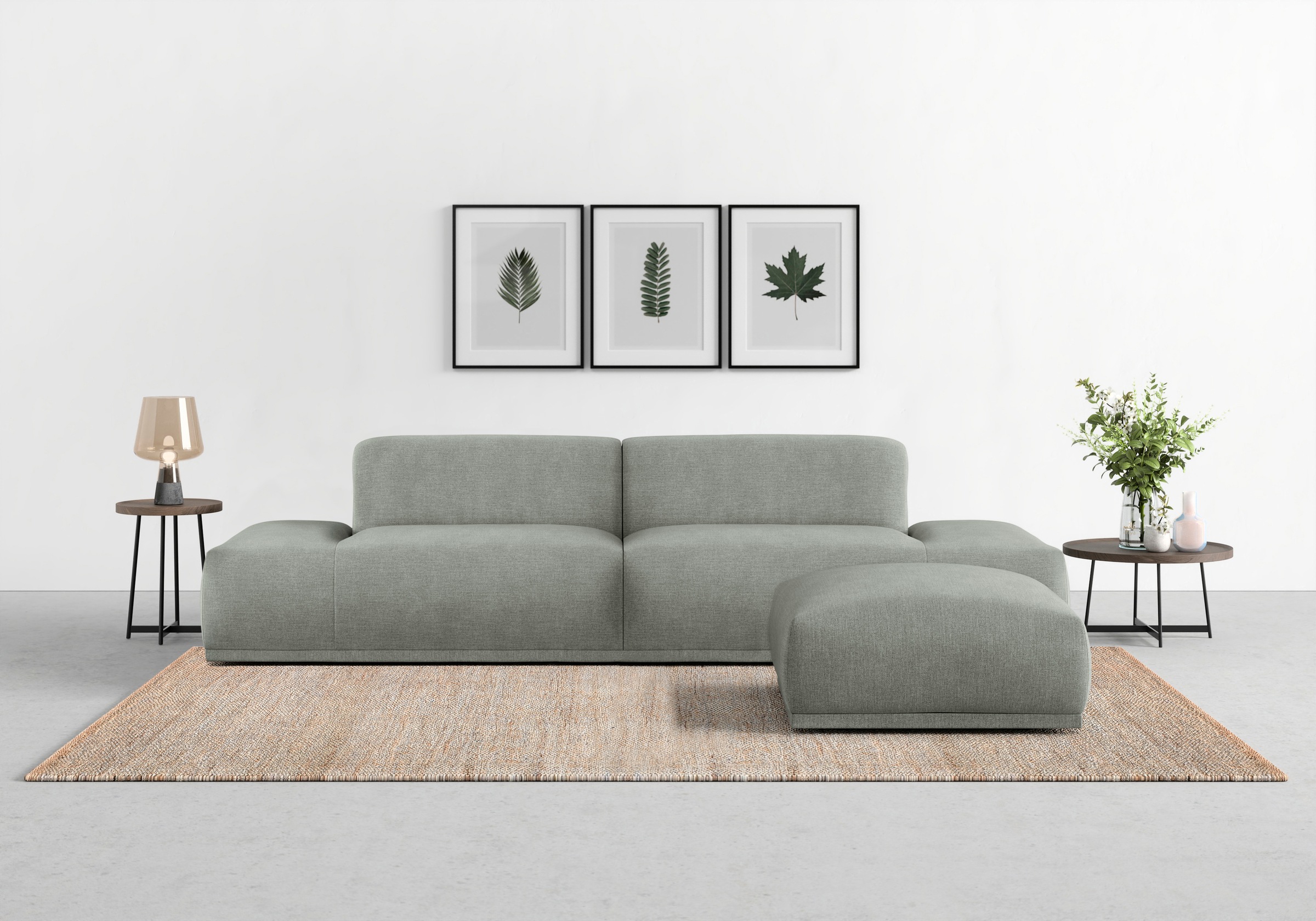 TRENDMANUFAKTUR Big-Sofa »Braga«, in moderner Optik, mit hochwertigem  Kaltschaum im Online-Shop kaufen