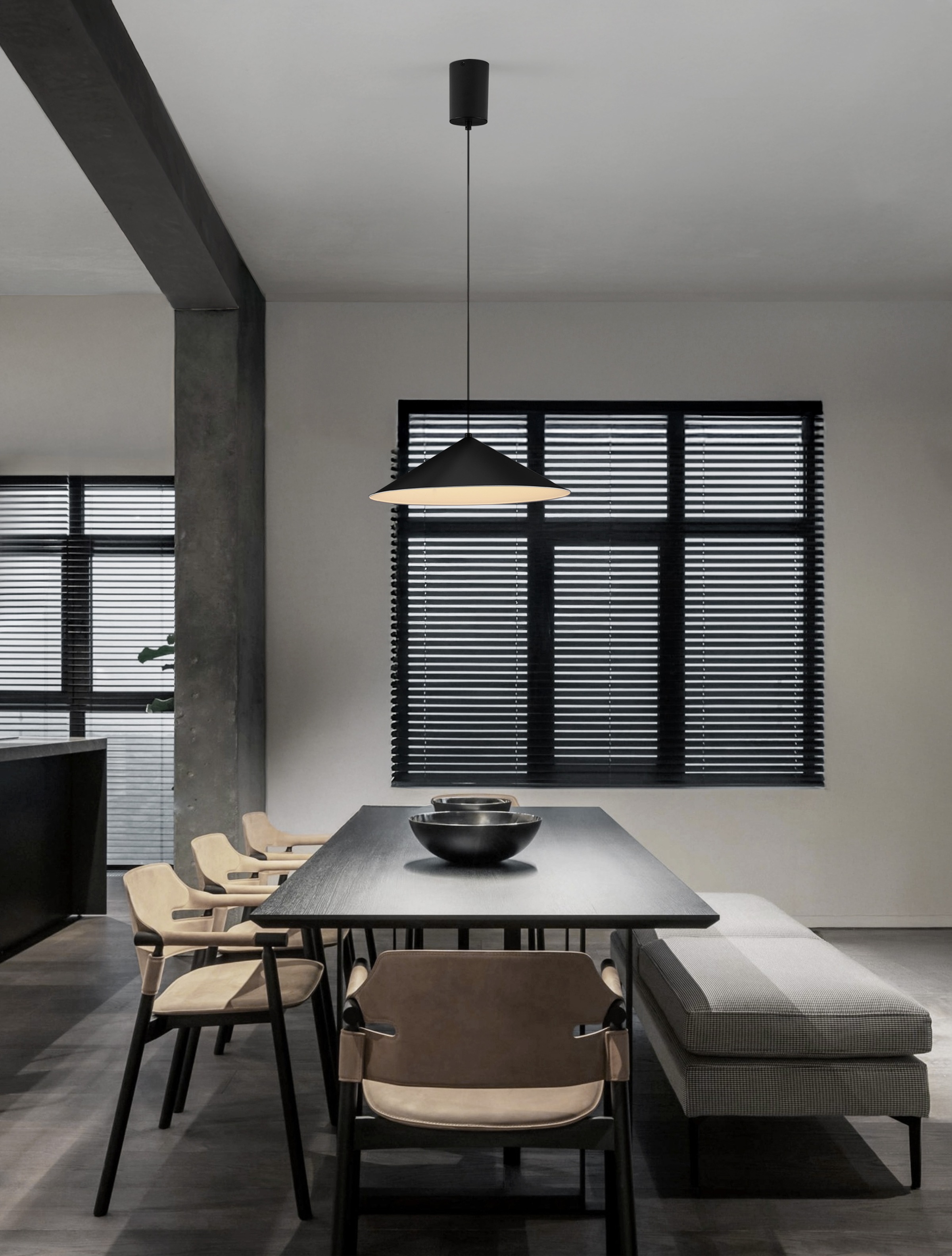 Nova Luce Pendelleuchte »LUI« LED-Modul 1 Stk. Warmweiß günstig online kaufen