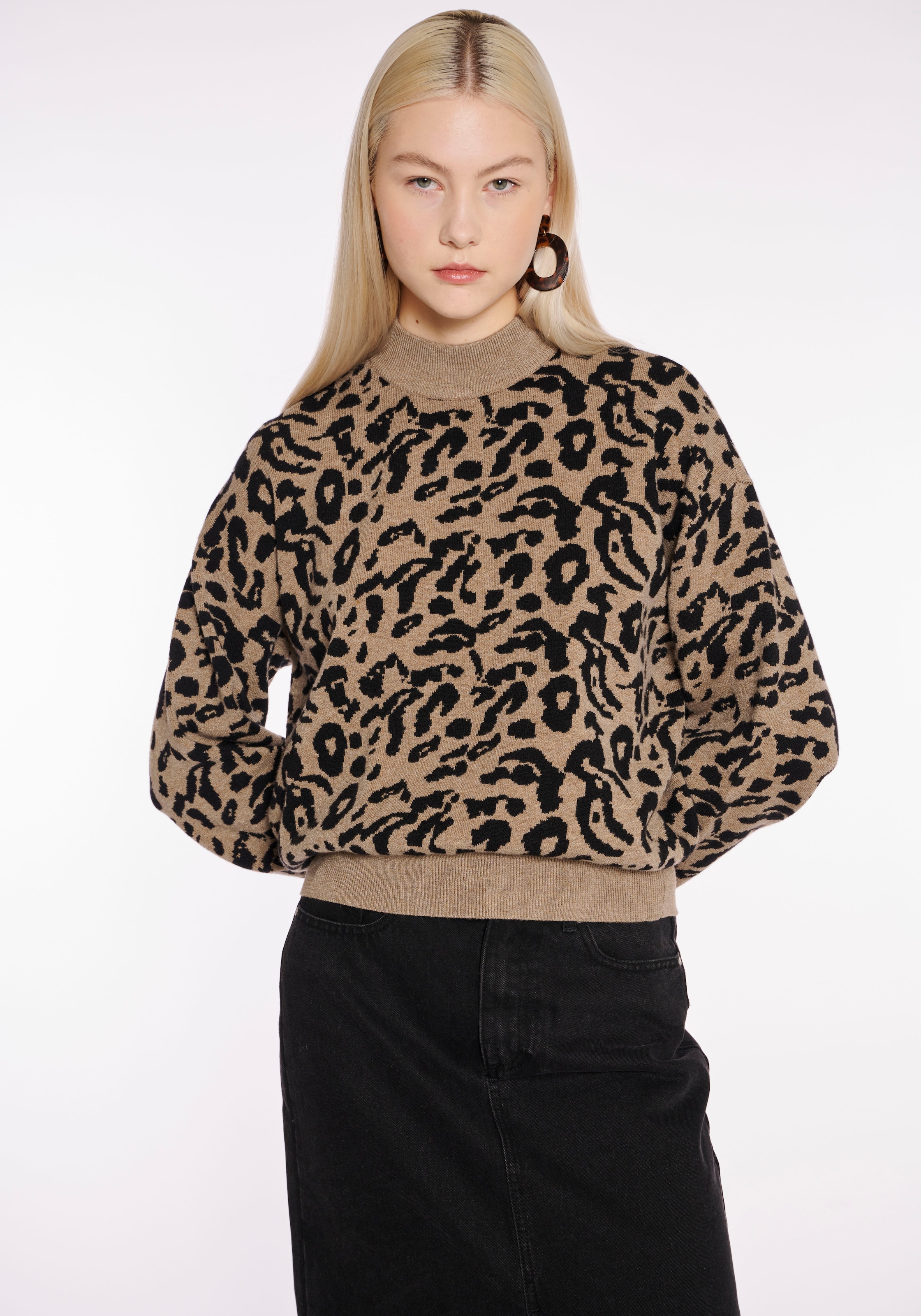 HaILY’S Strickpullover »LS V SK Zo44e«