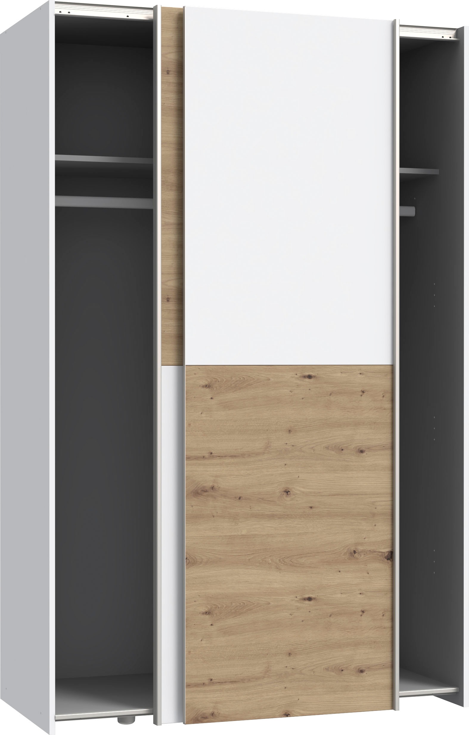 FORTE Kleiderschrank, (B/H/T ca. 120x190,5x61,2 cm)