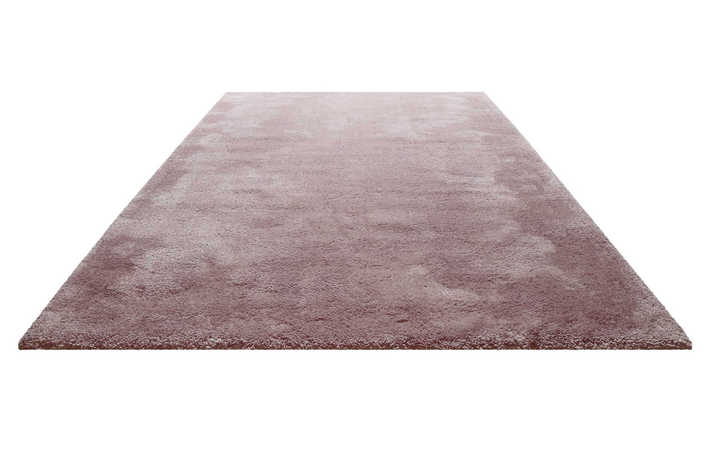 Homie Living Teppich »Pisa«, rund, 25 mm Höhe, Hochflor, Microfaser, uni, weich, Shaggy, Wohnzimmer, Schlafzimmer