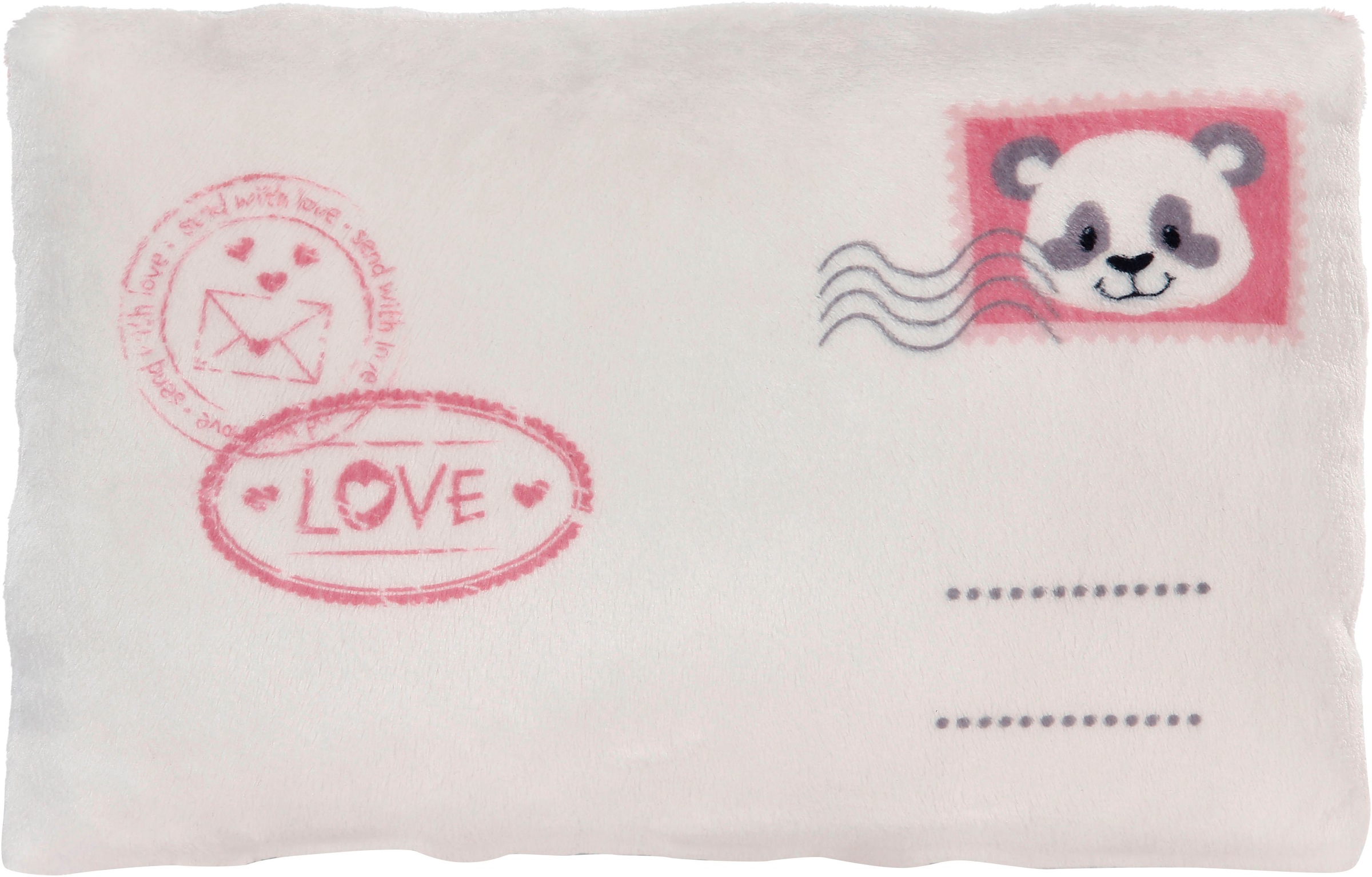 Nici Kuscheltier »Love, Brief 25x16 cm«, enthält recyceltes Material (Global Recycled Standard)