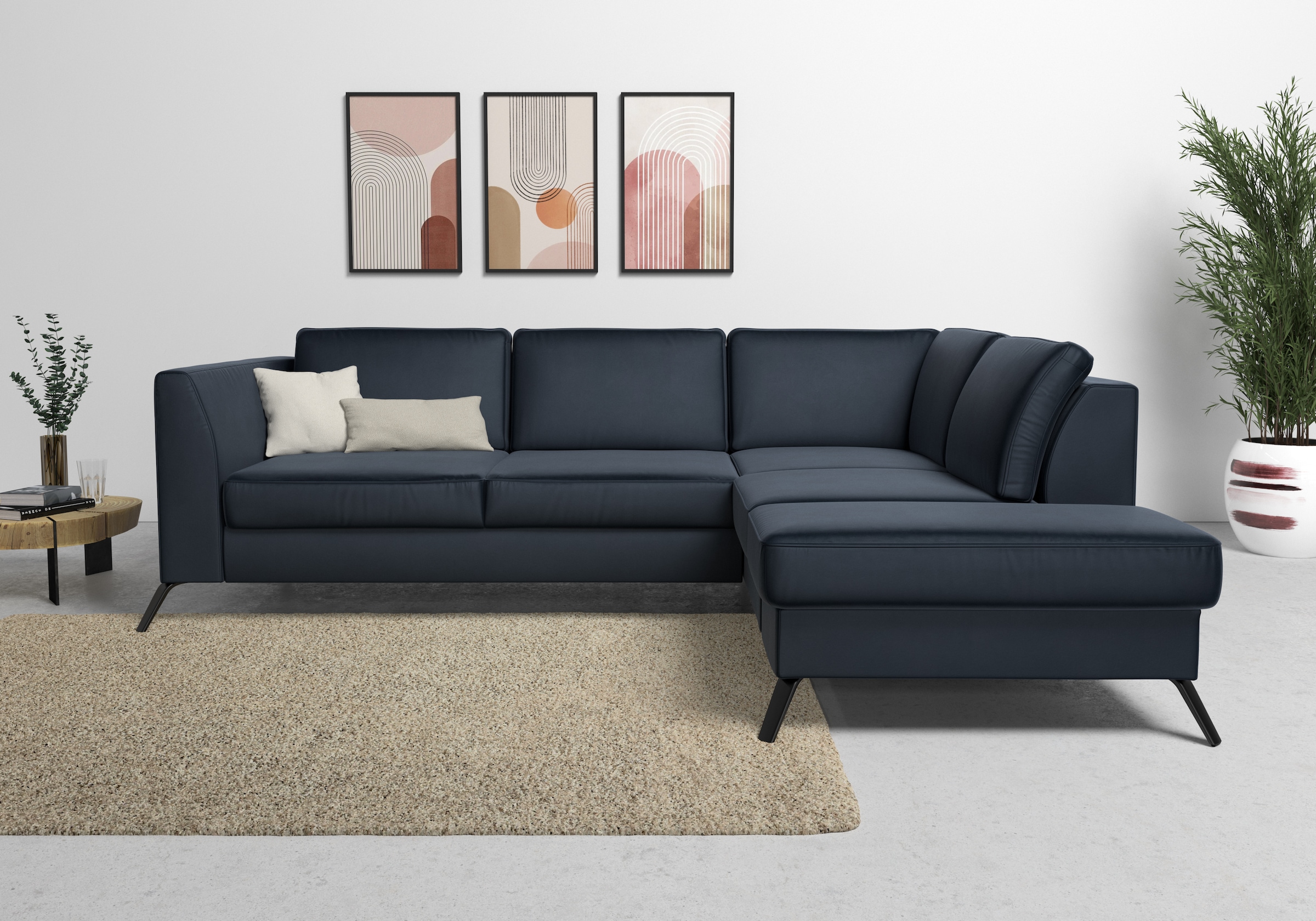 sit&more Ecksofa »Olsen L-Form« inklusive Sitztiefenverstellung, wahlweise günstig online kaufen