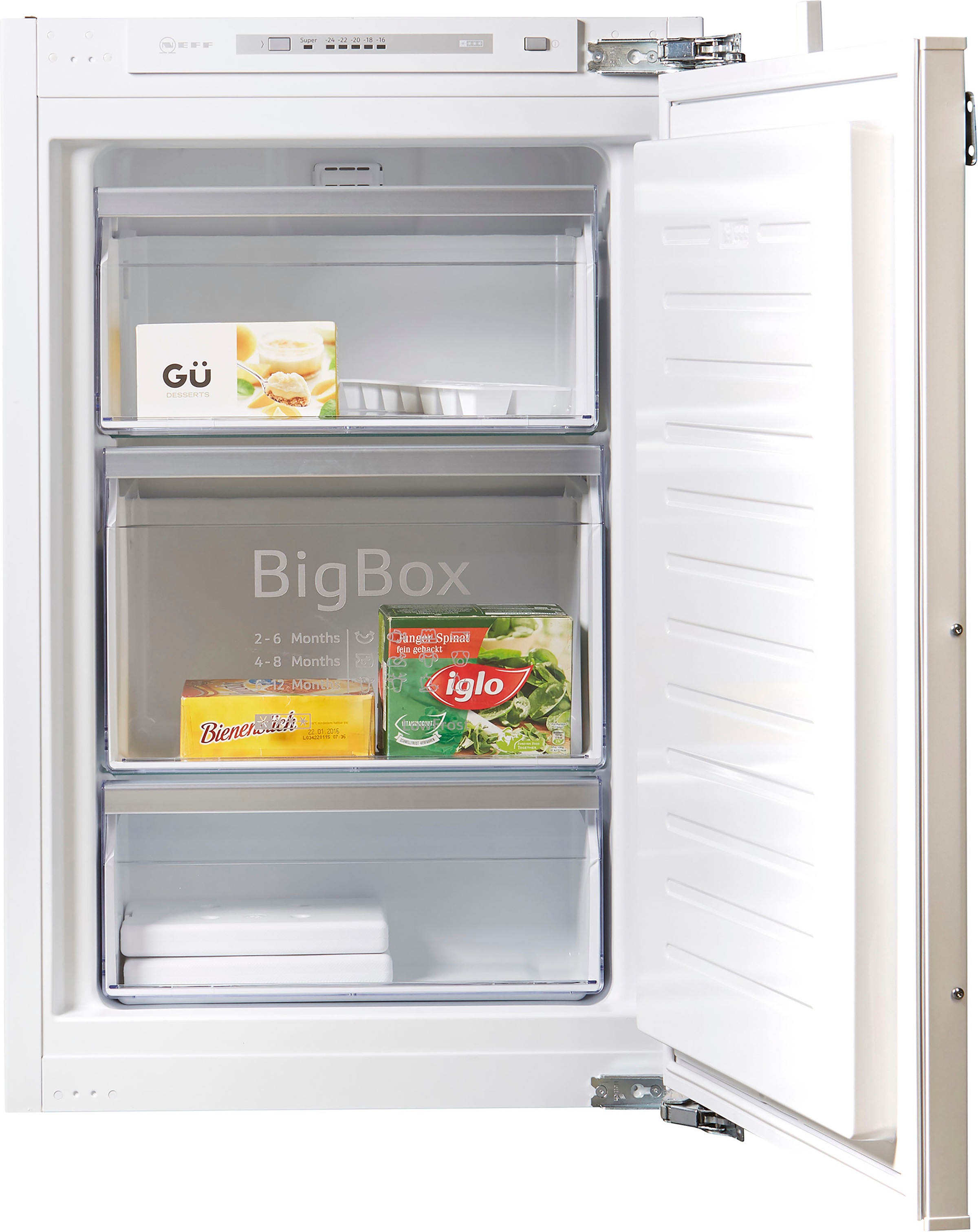 NEFF Einbaugefrierschrank N 50 »GI1216DE0«, 87,4 cm hoch, 55,8 cm breit günstig online kaufen