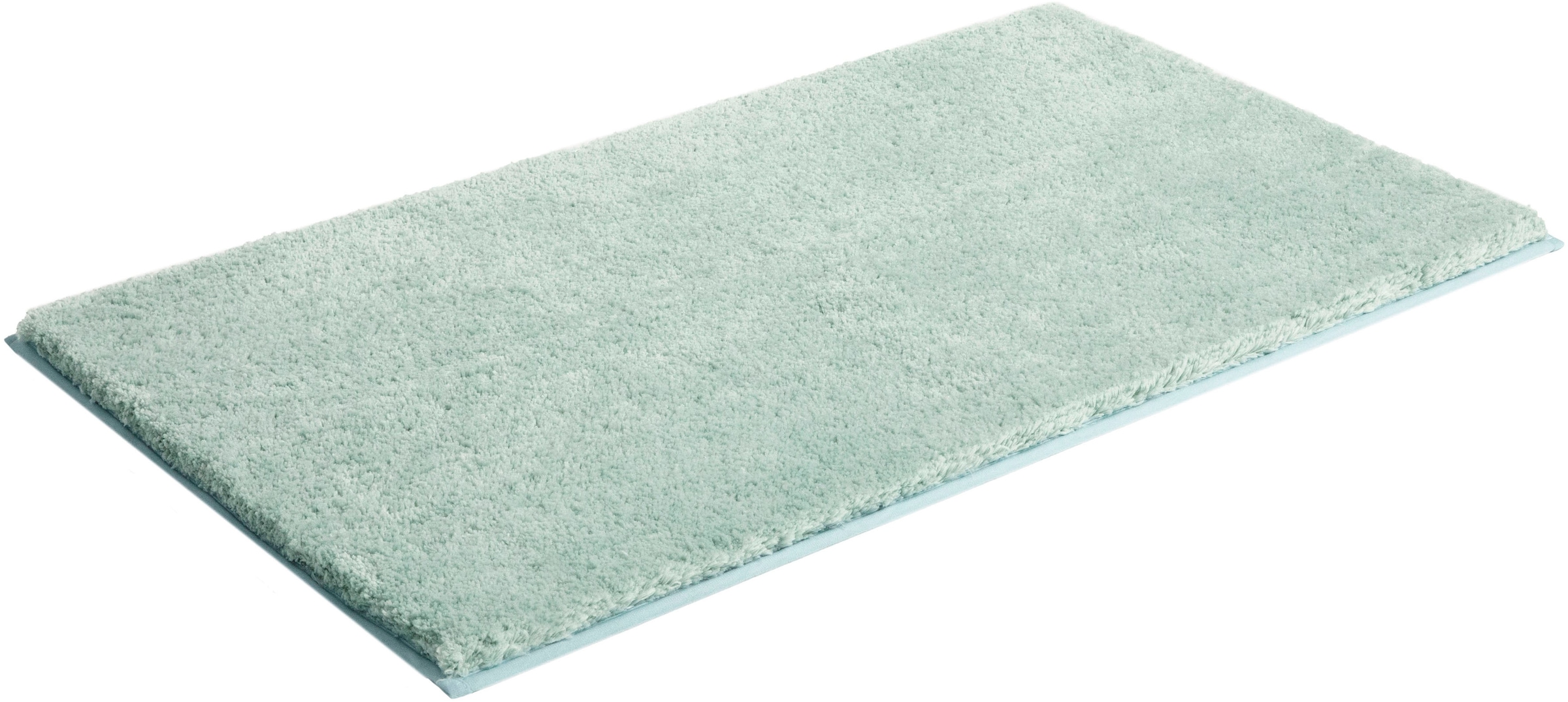 my home Badematte »Jos, Badvorleger, Badezimmer Teppich«, rutschhemmend beschichtet, fußbodenheizungsgeeignet-schnell trocknend, Badematten in Pastell-Farben, Badteppich als 3 teiliges Set erhältlich