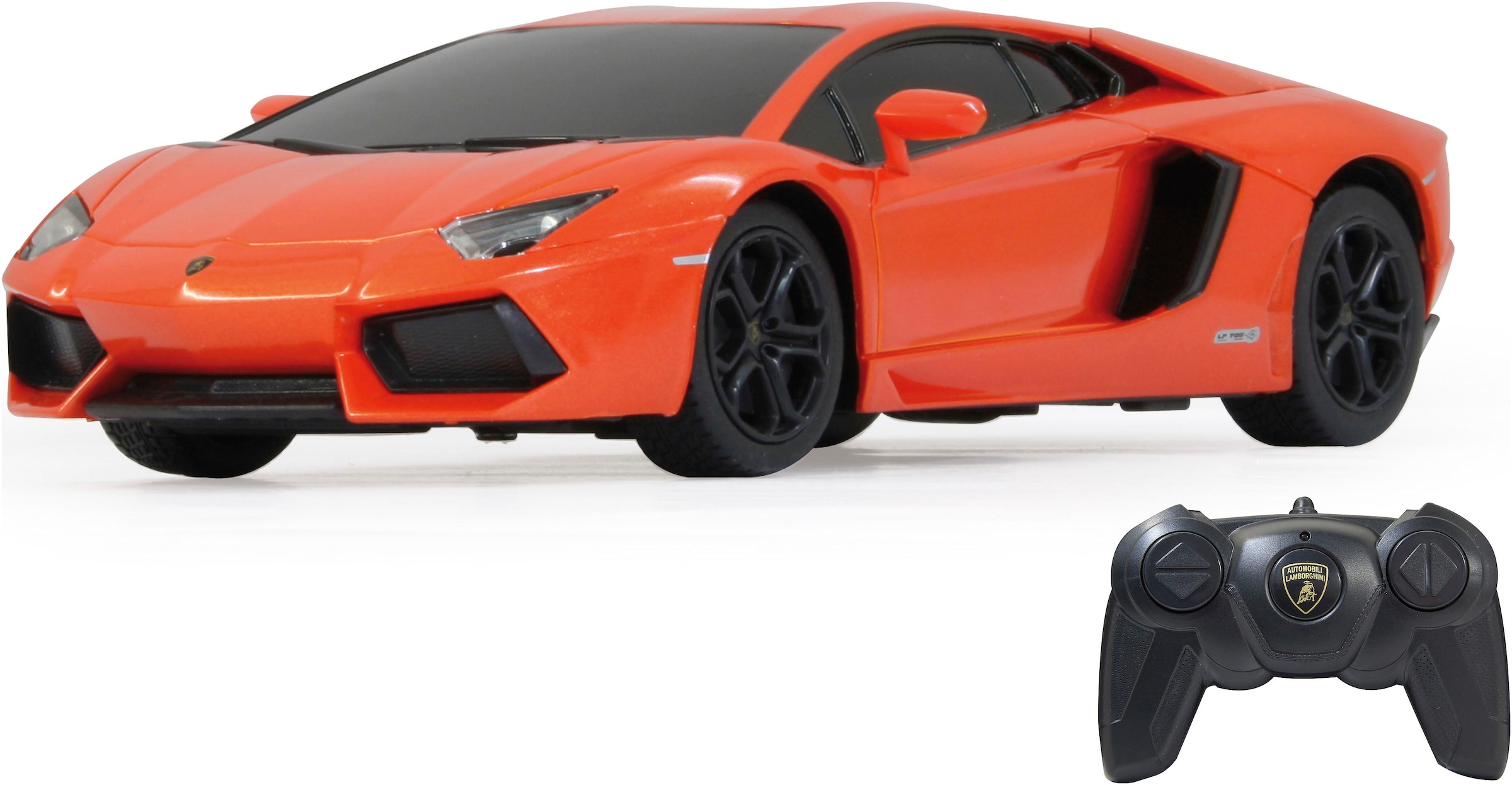 Jamara RC-Auto »Deluxe Cars, Lamborghini Aventador, 1:24, orange, 2,4GHz«