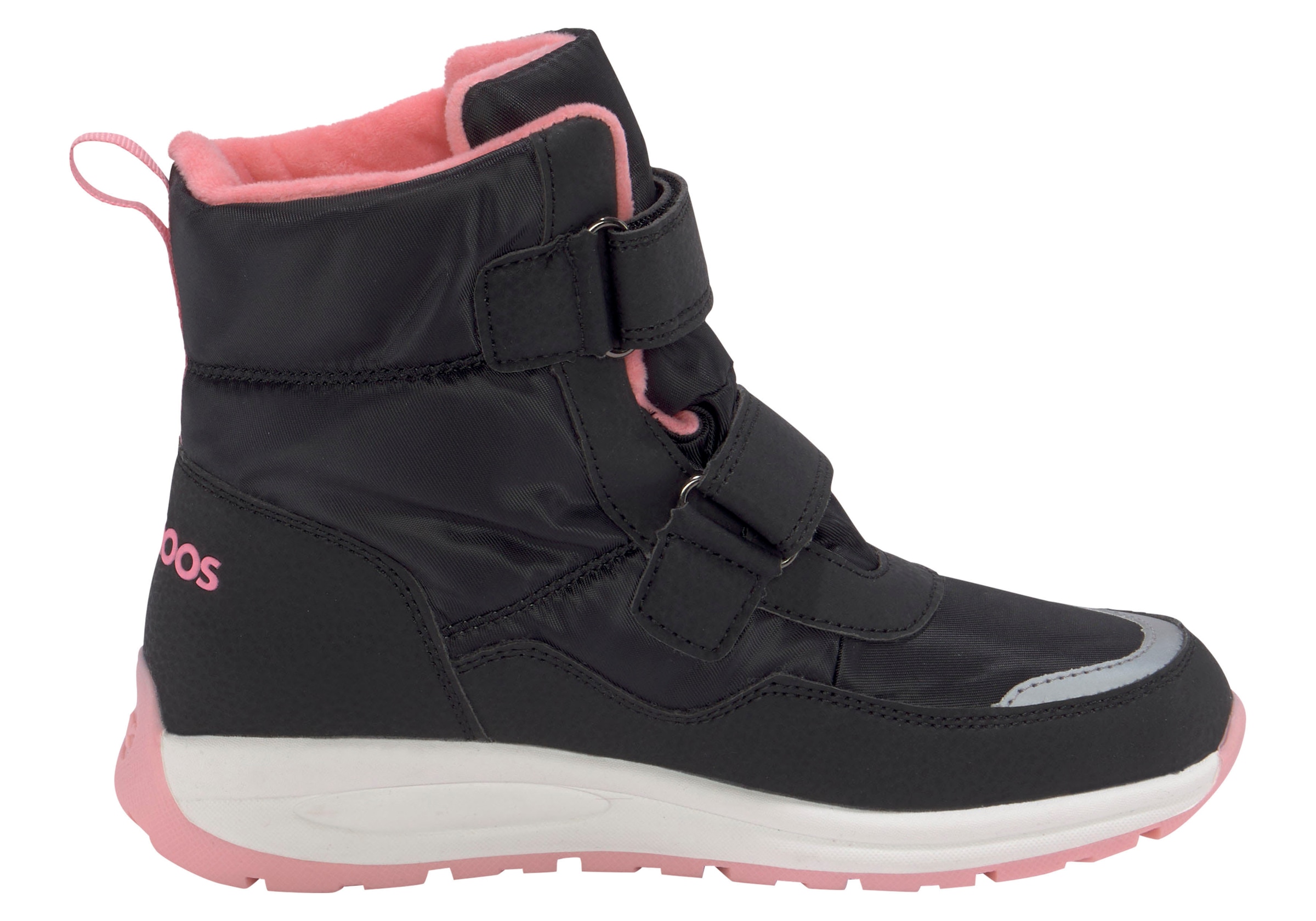 KangaROOS Winterstiefel »KP-Nala V Roostex«, Snowboots, Winterboots, Winterschuhe, wasserdicht mit Klettverschluss