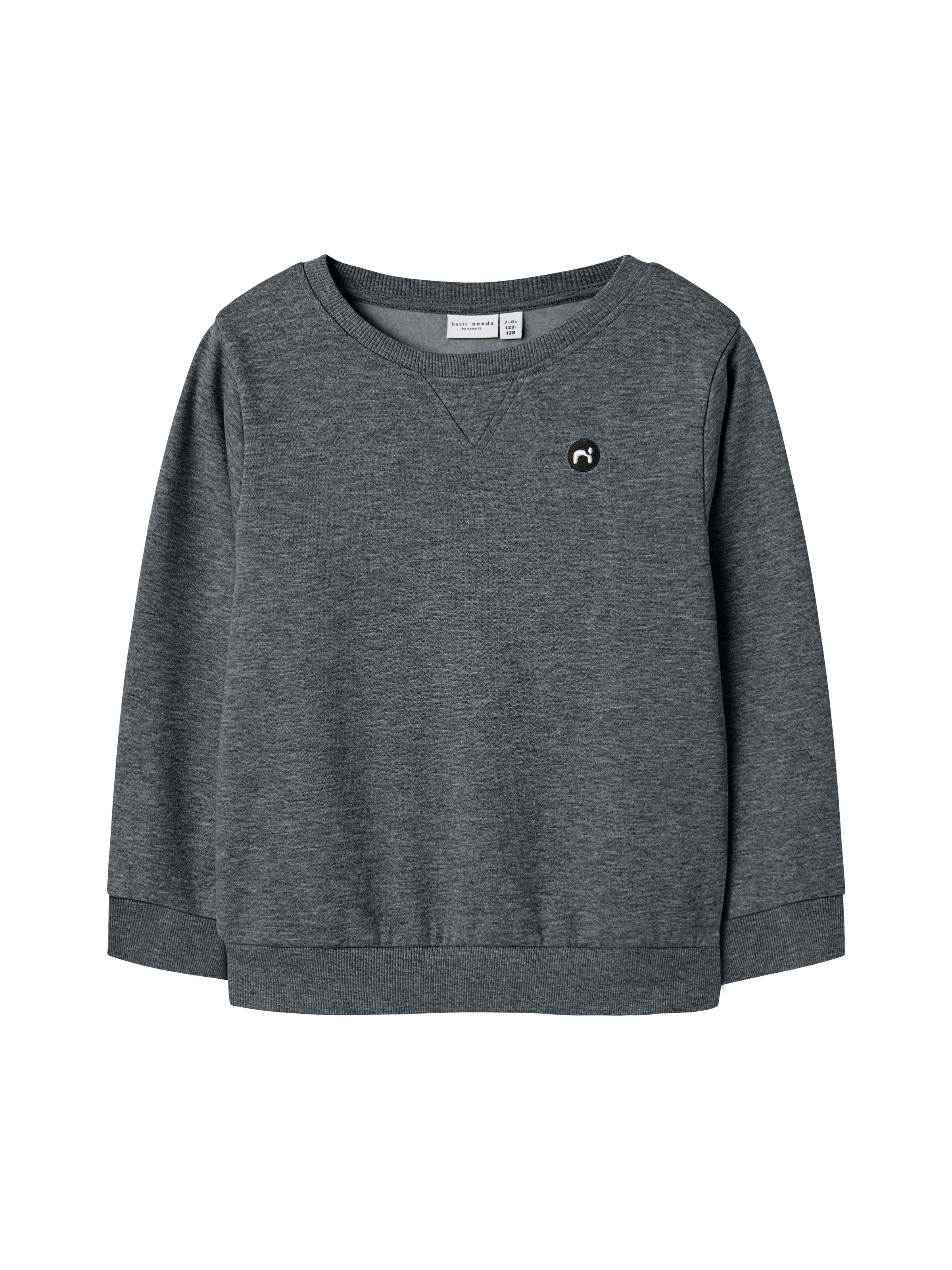 Name It Sweatshirt »NKMVIMO LS SWEAT BRU NOOS«, in klassischer Form und mit Bündchen