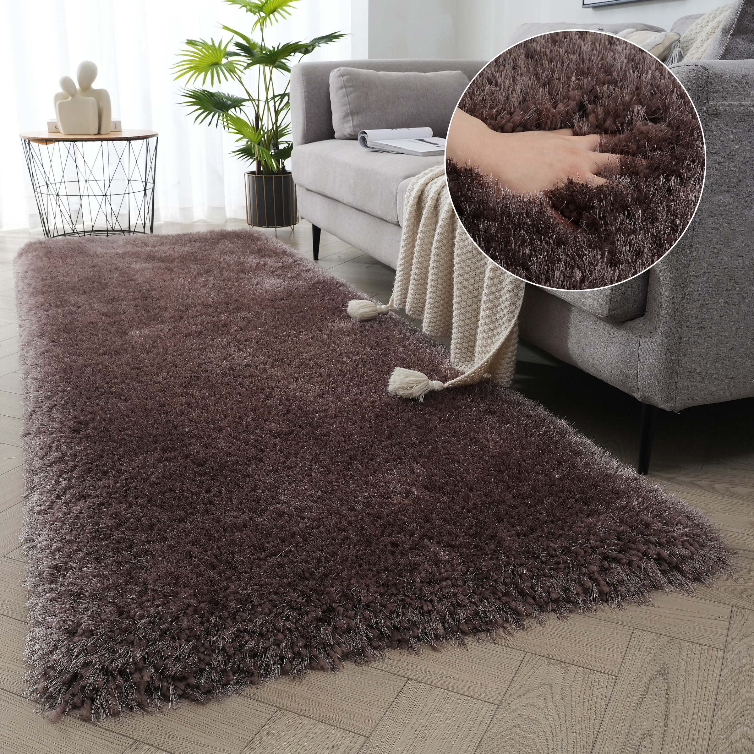 Guido Maria Kretschmer Home&Living Hochflor-Läufer »Micro exclusiv Teppich, günstig online kaufen