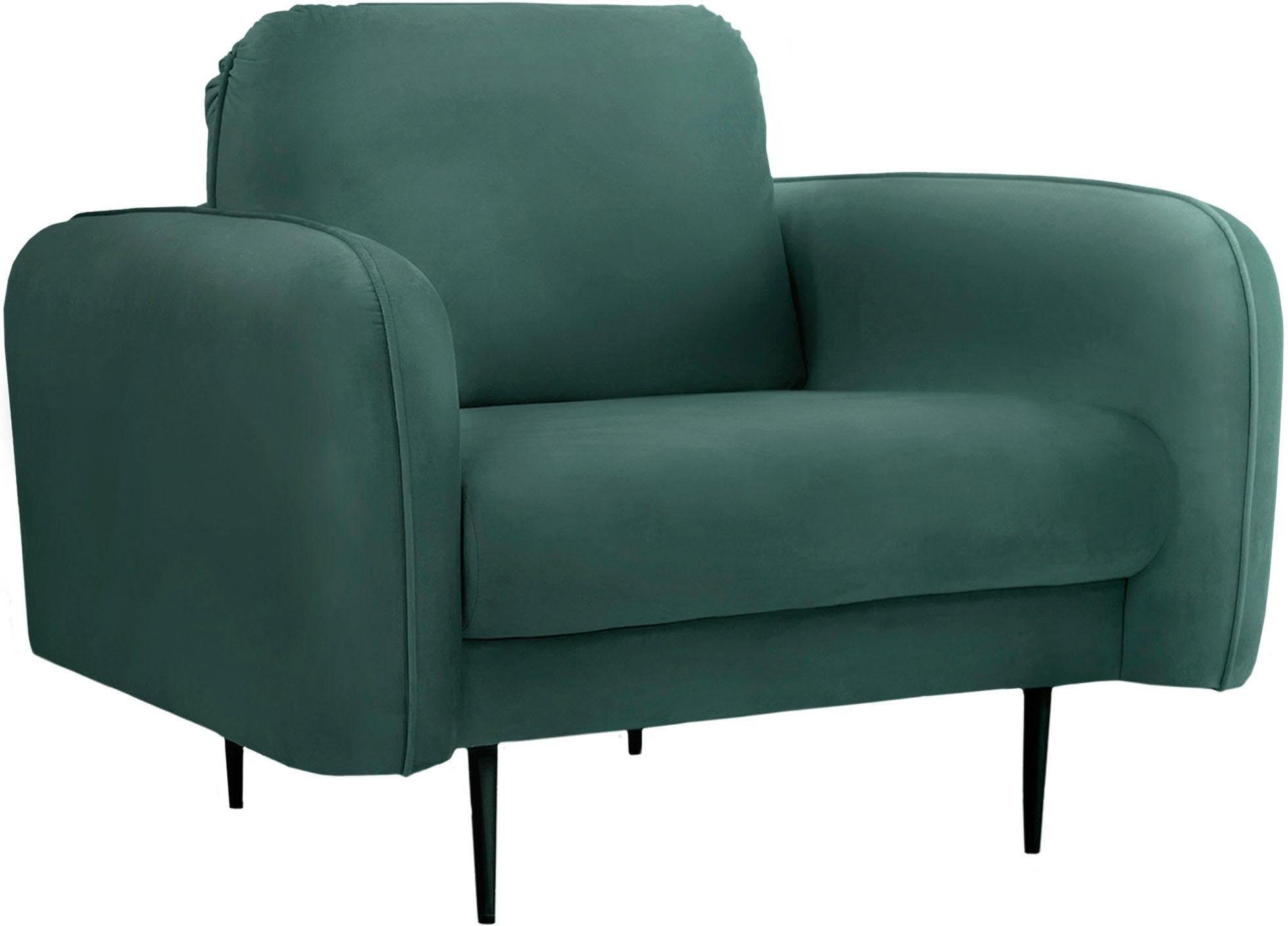 Home affaire Sessel »Skidi« mit losem Rückenkissen und Keder oben auf der A günstig online kaufen