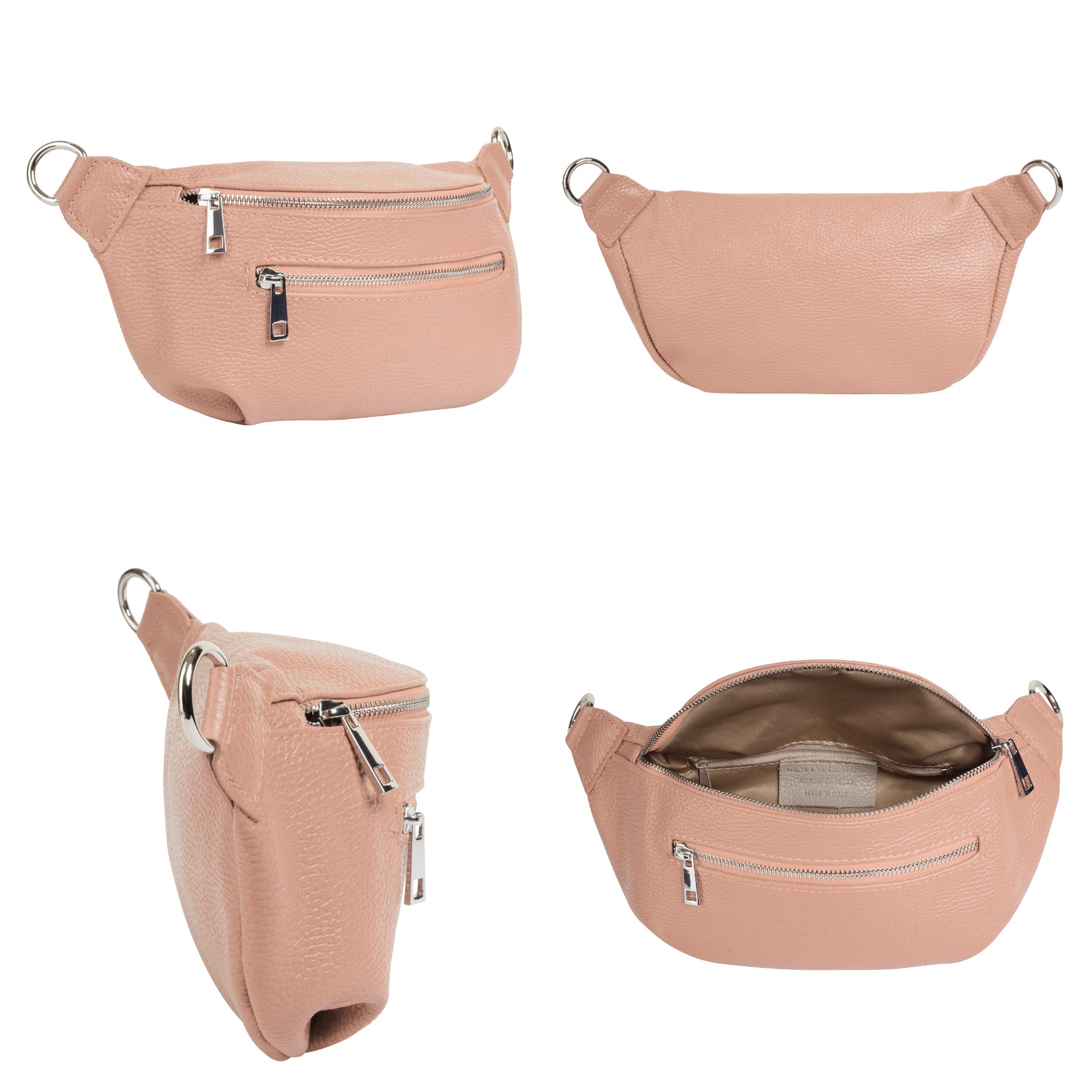 Samantha Look Gürteltasche, echt Leder, Made in Italy