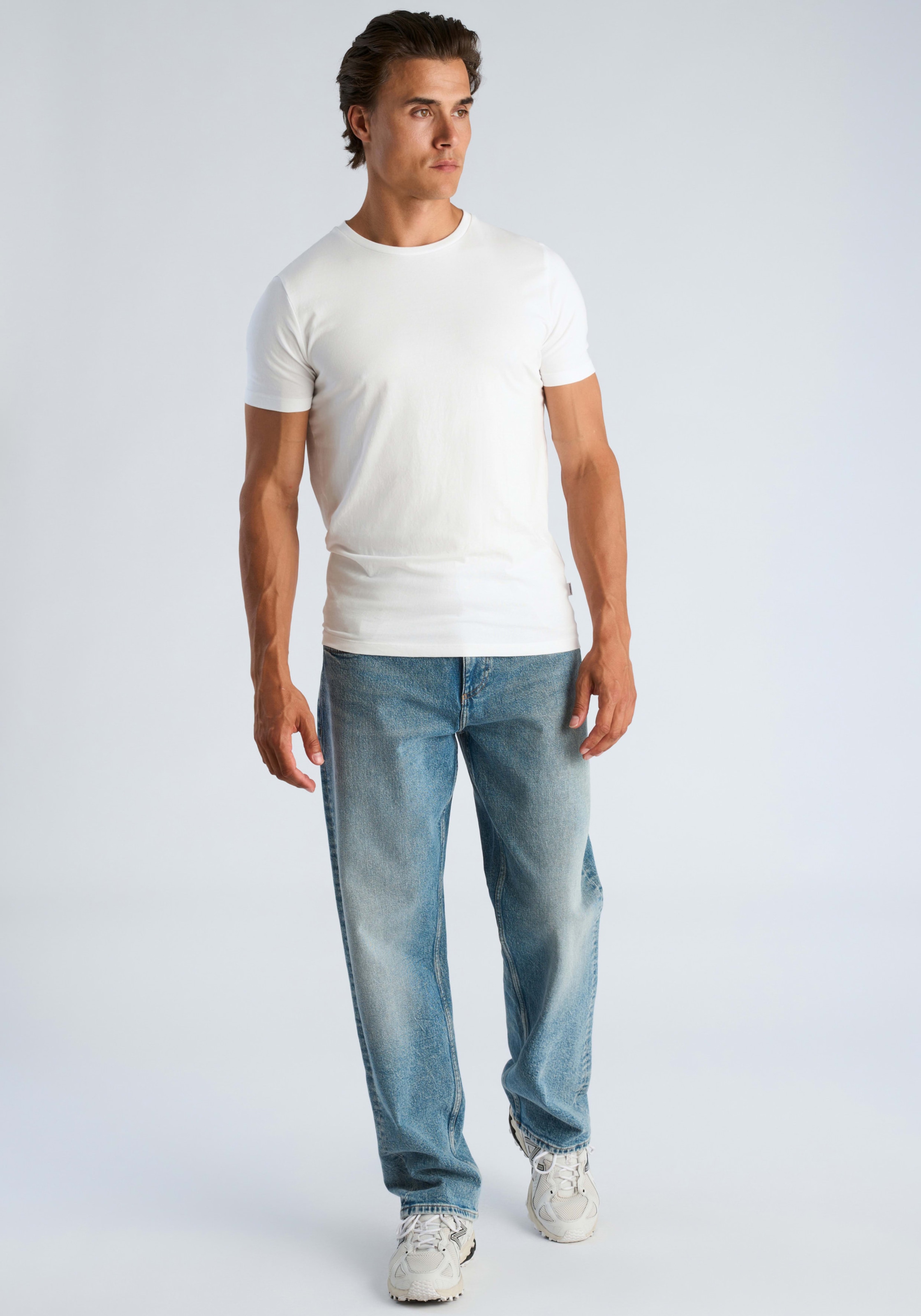 LINDBERGH 5-Pocket-Jeans Extra loose fit / Mit Stretch