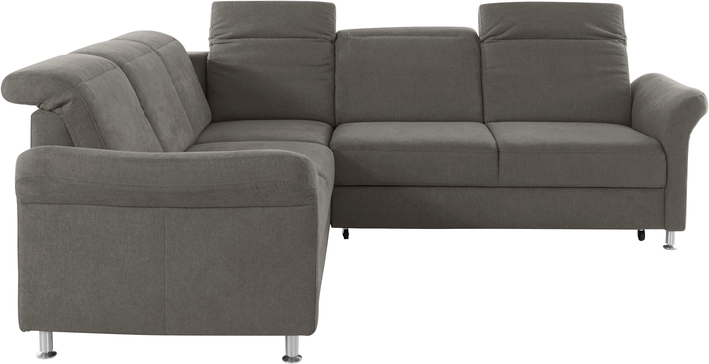 sit&more Ecksofa »Darwin L-Form« inklusive Federkern, wahlweise mit Kopftei günstig online kaufen