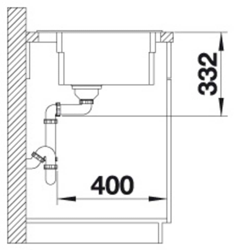 Blanco Granitspüle »ETAGON 8« 1 Stk. tlg. inklusive 2 Gratis ETAGON-Schienen aus Edelstahl