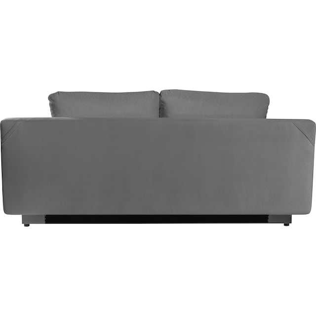 WERK2 Schlafsofa »Rosso«, 2-Sitzer Sofa kaufen mit auf Raten Federkern und Bettkasten Schlafcouch 
