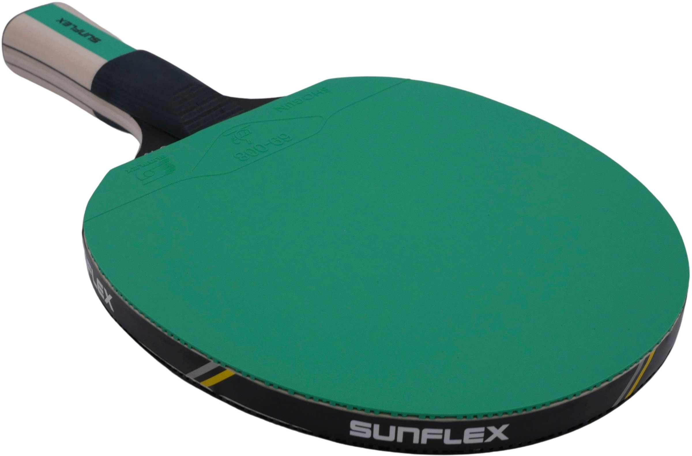 Sunflex Tischtennisschläger »Color Comp G40, Für Vereinsspieler, Bat«