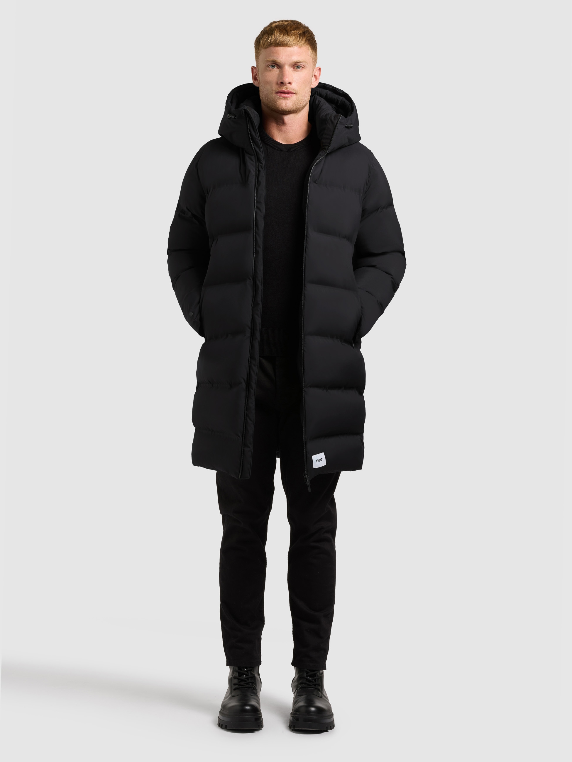khujo Steppmantel »CAIUS3« mit praktischem 2-Wege-Reißverschluss