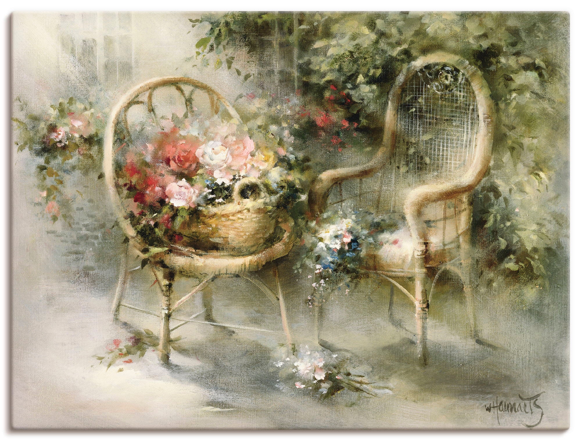 Artland Wandbild »Sommer II« Garten 1 Stk. tlg. als Leinwandbild, Poster in günstig online kaufen