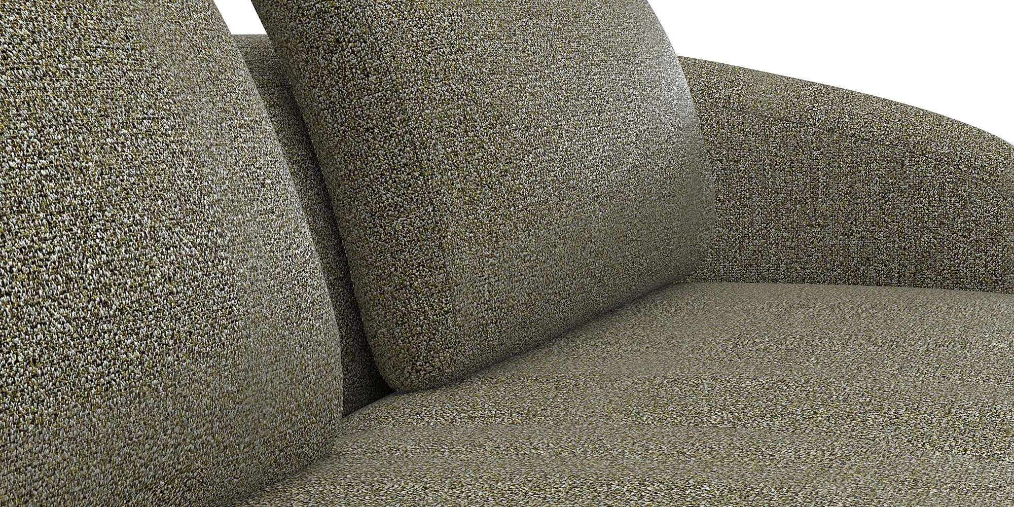 FLEXLUX Ecksofa »Torino, rund, L-Form, Sofa-Ecke mit Ottomane«, Modernes, organisches Sofa-Design, Kaltschaum, Wellenunterfederung