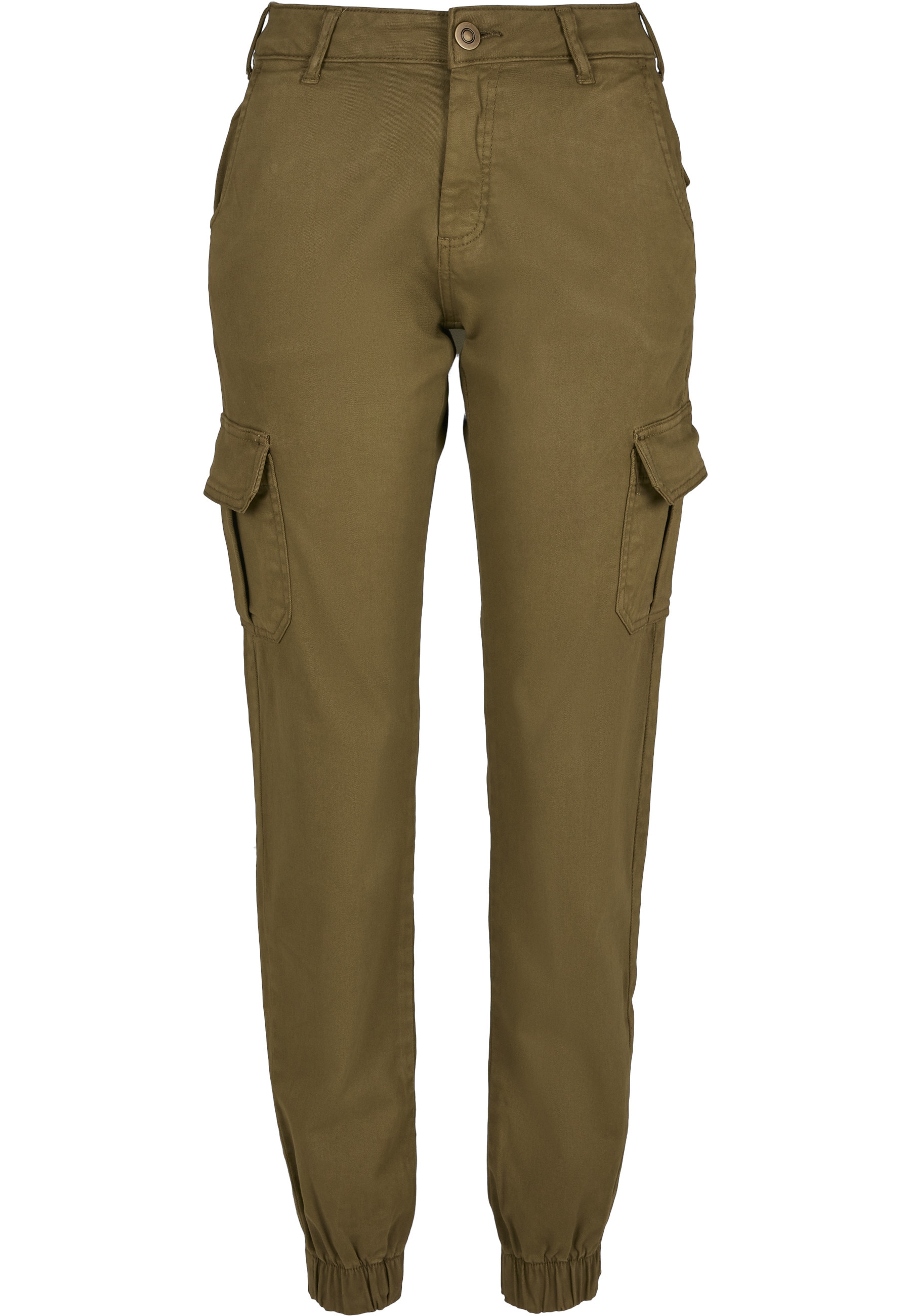 URBAN CLASSICS Cargohose »Urban Classics Damen Ladies High Waist Cargo Pants«