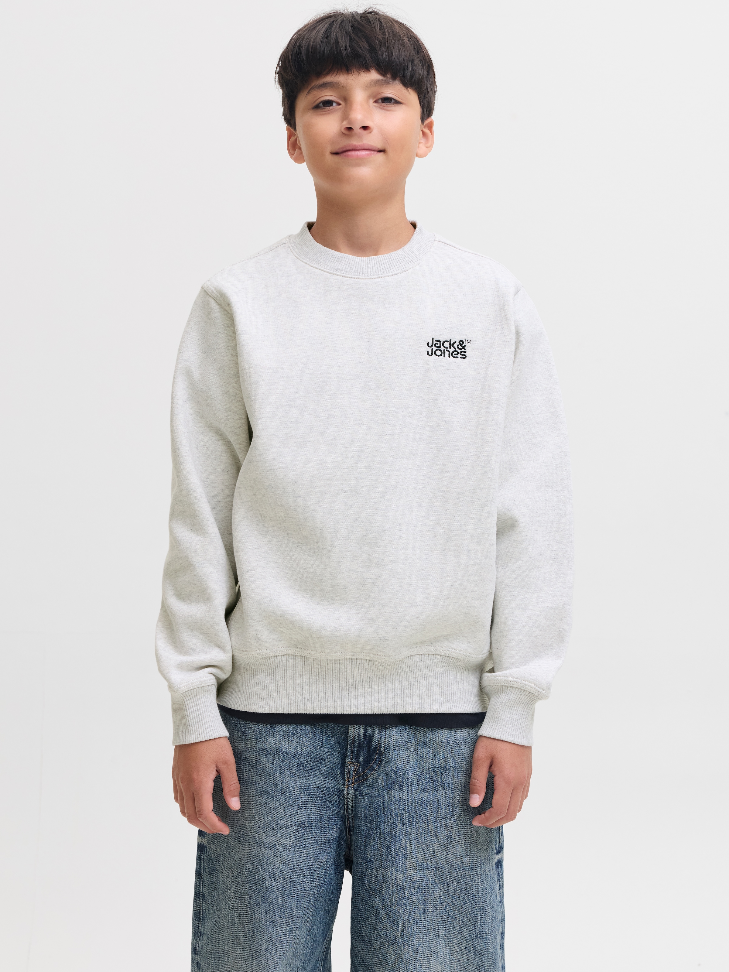 Jack & Jones Junior Sweatshirt »JJECOLTON SWEAT CREW NECK SN JNR«, Baumwollmischung, loose fit
