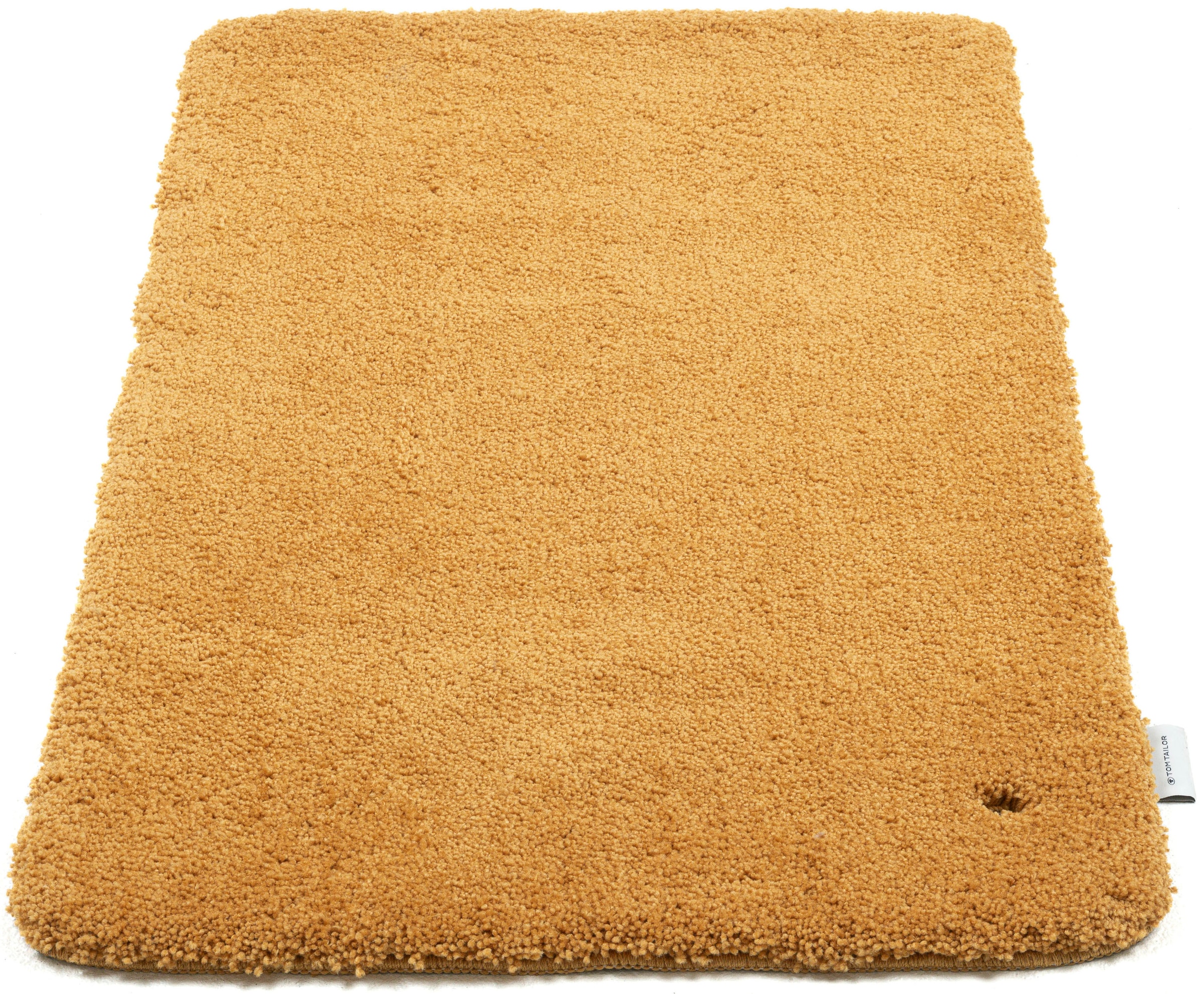 TOM TAILOR HOME Badematte »Cozy Bath UNI«, rutschhemmend beschichtet, fußbodenheizungsgeeignet, Badteppich, Uni Farben, rechteckig, rund und oval erhältlich
