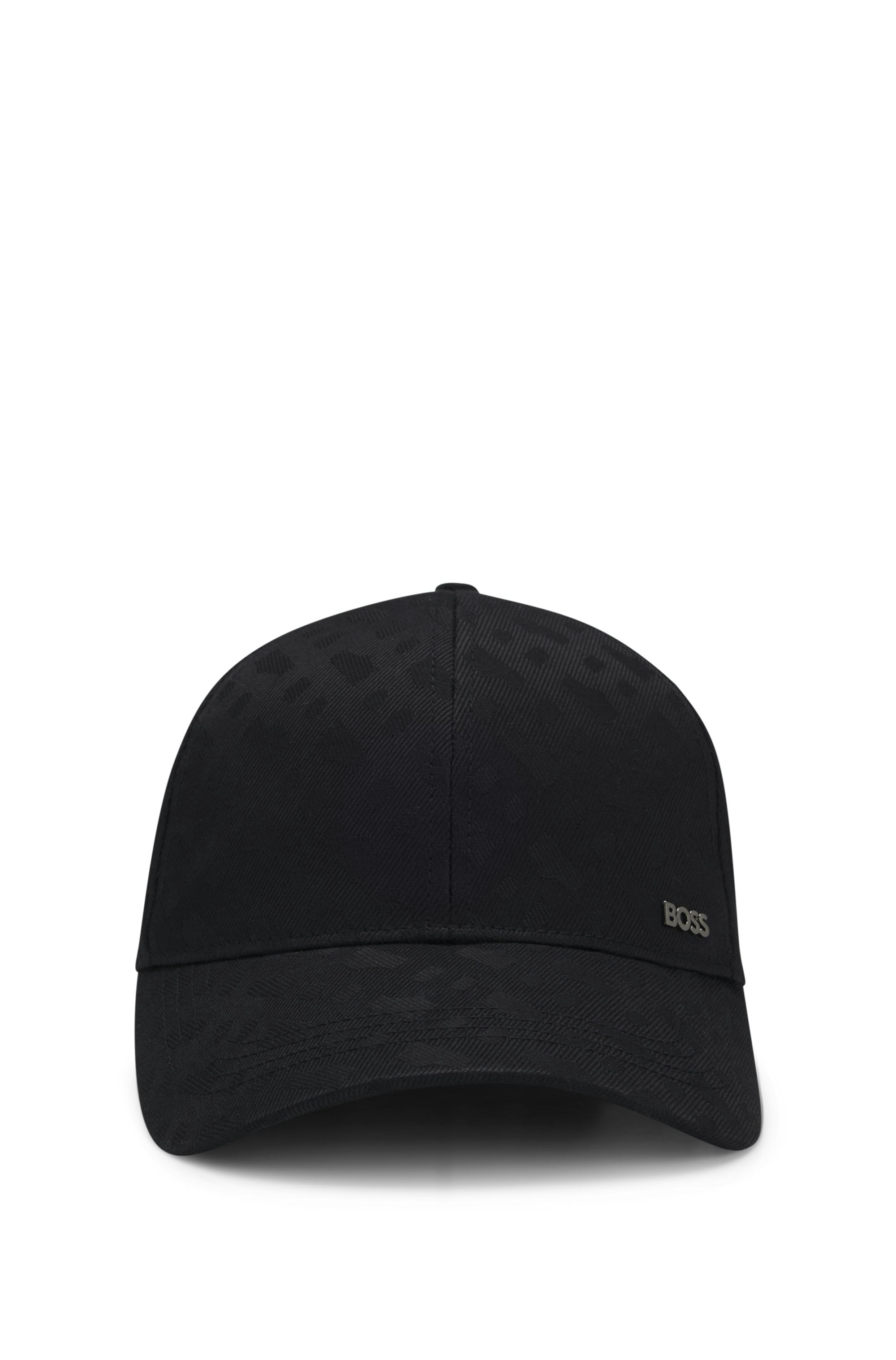 BOSS Baseball Cap »Zed-M« mit Logoschriftzug, tonales Muster