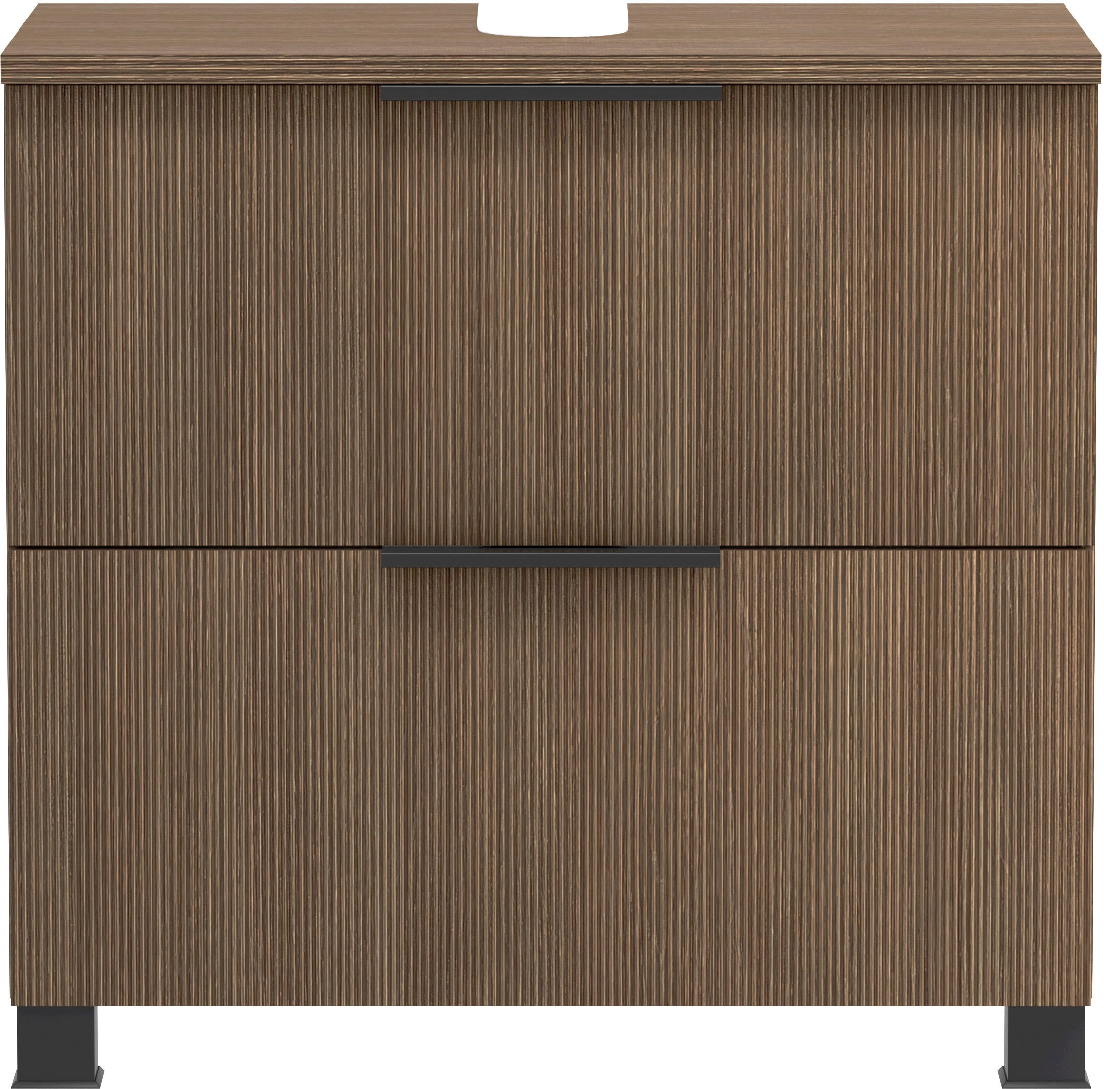 welltime Waschbeckenunterschrank »Lecce« Welltime, Breite 60 cm, gedämpfte Scharniere und Softclose-Funktion