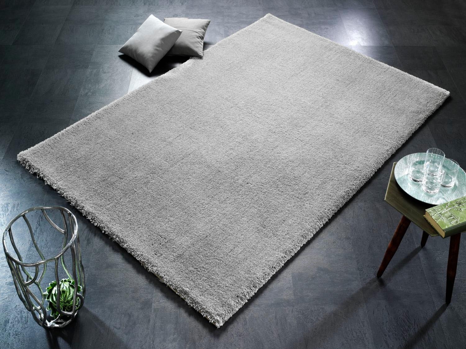 OCI DIE TEPPICHMARKE Hochflor-Teppich »Royal Uni«, rechteckig, 30 mm Höhe, Besonders weich durch Microfaser, Wohnzimmer