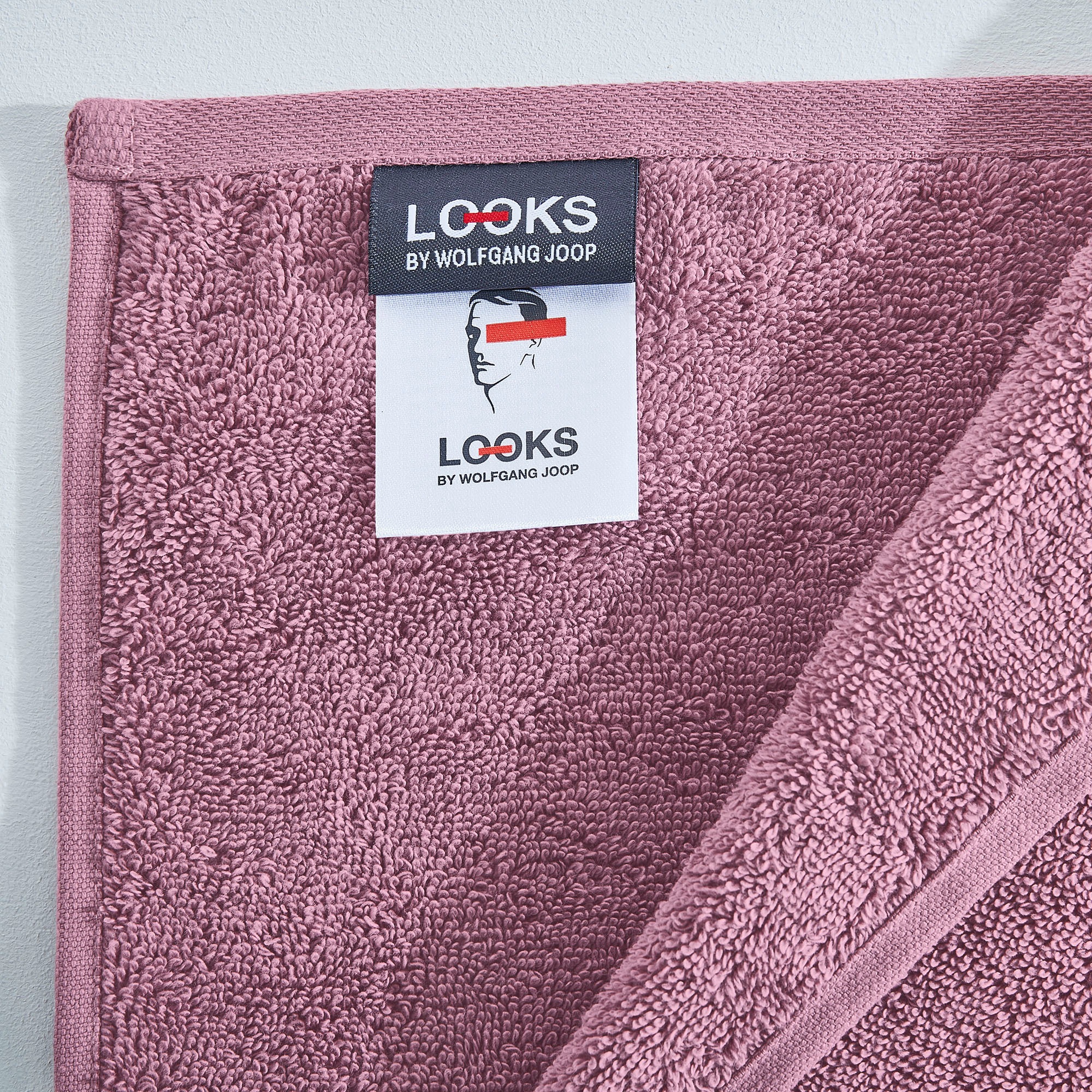 LOOKS by Wolfgang Joop Handtuch »LOOKS«, (1 St., Handtuch 50 x 100 cm), mit Logobestickung