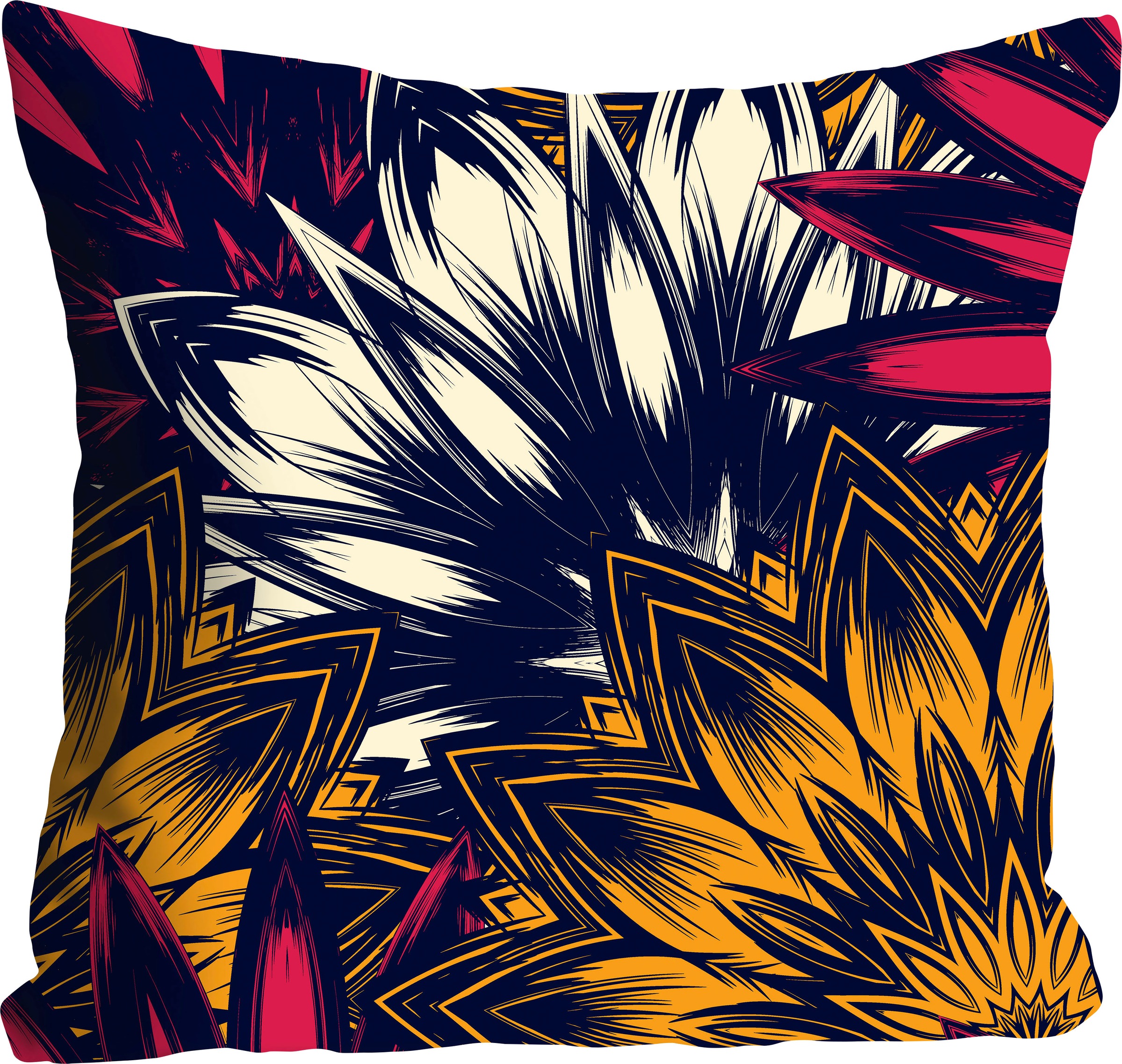 queence Dekokissen "Gaby" mit bunten Blümchen günstig online kaufen