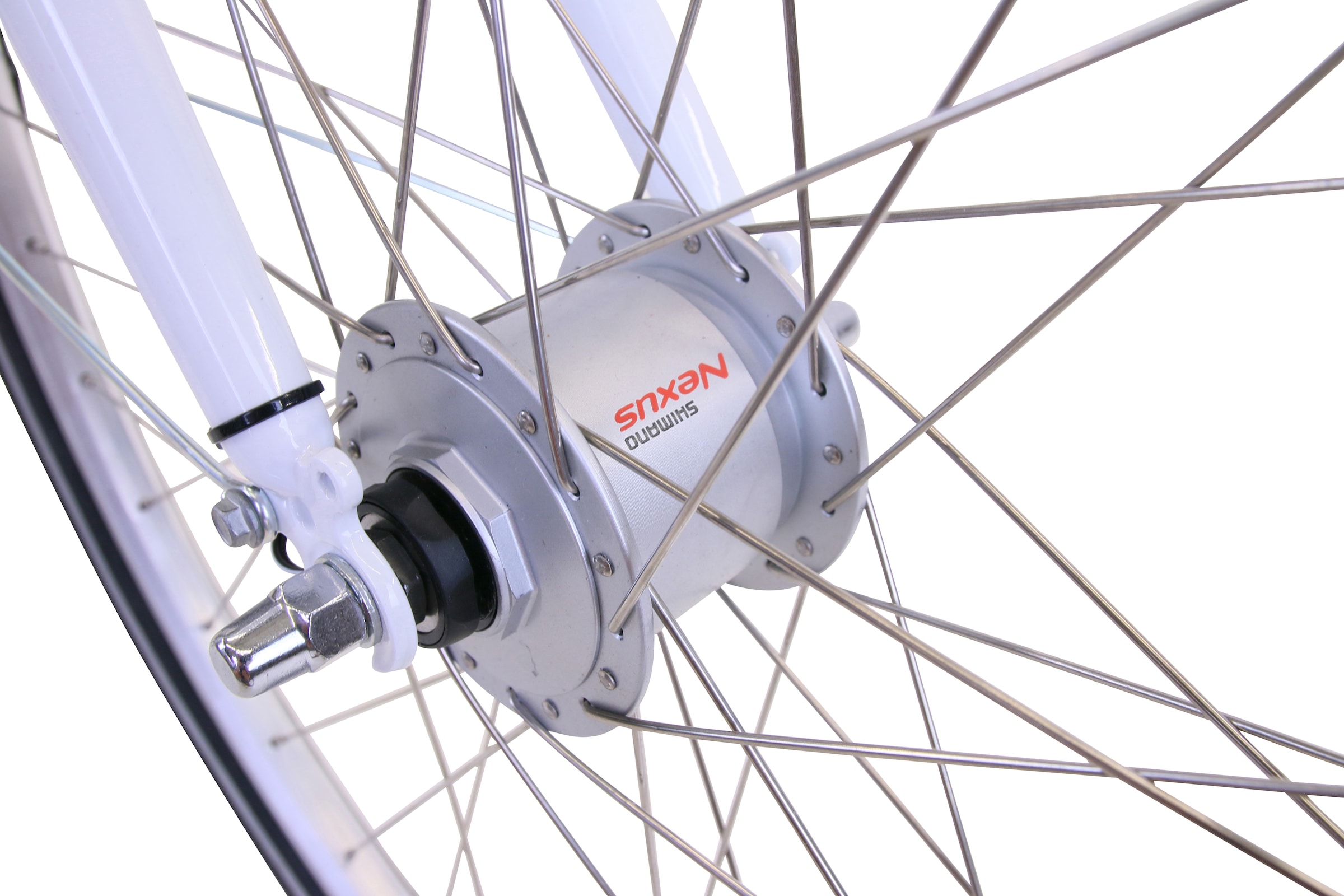 HAWK Bikes Cityrad »City Classic Joy White«, 3 Gang, Shimano, Nexus Schaltwerk, für Damen und Herren