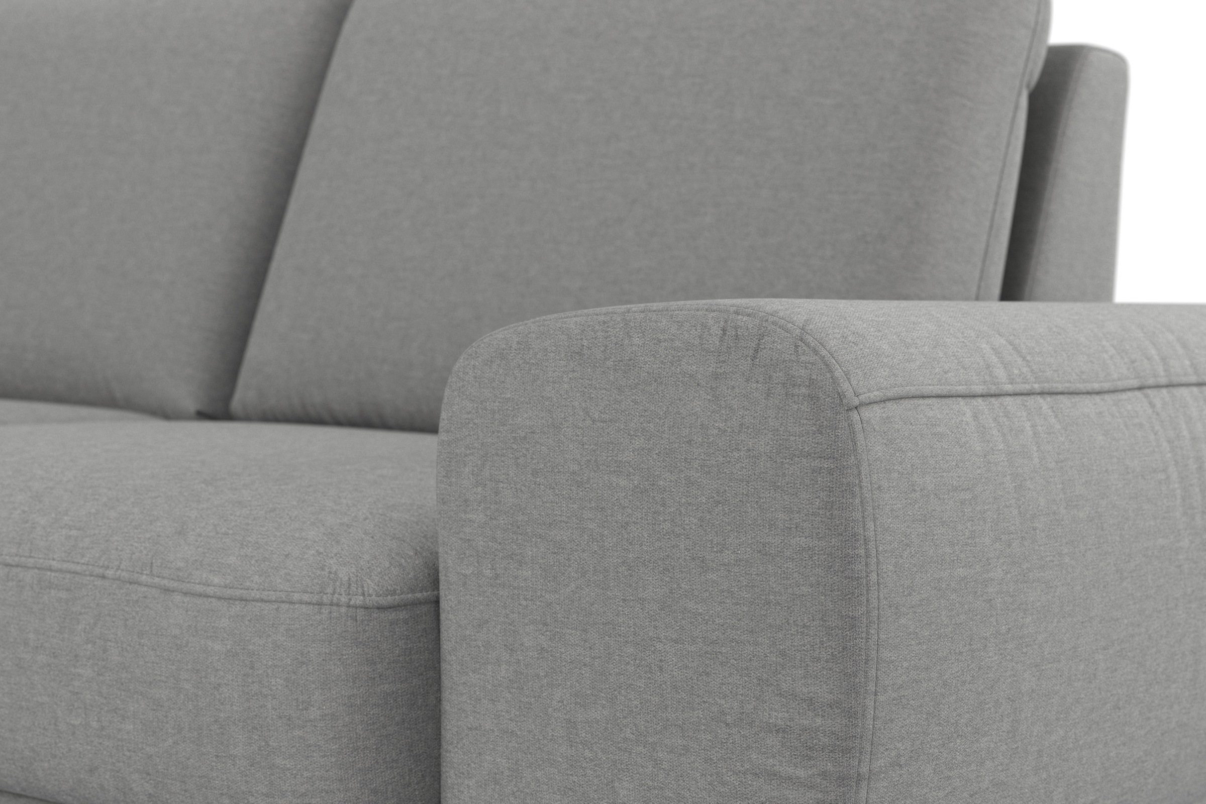 sit&more Ecksofa »Cinturo L-Form«, inklusive Sitztiefenverstellung und Federkern, Sitzhöhe 45 cm
