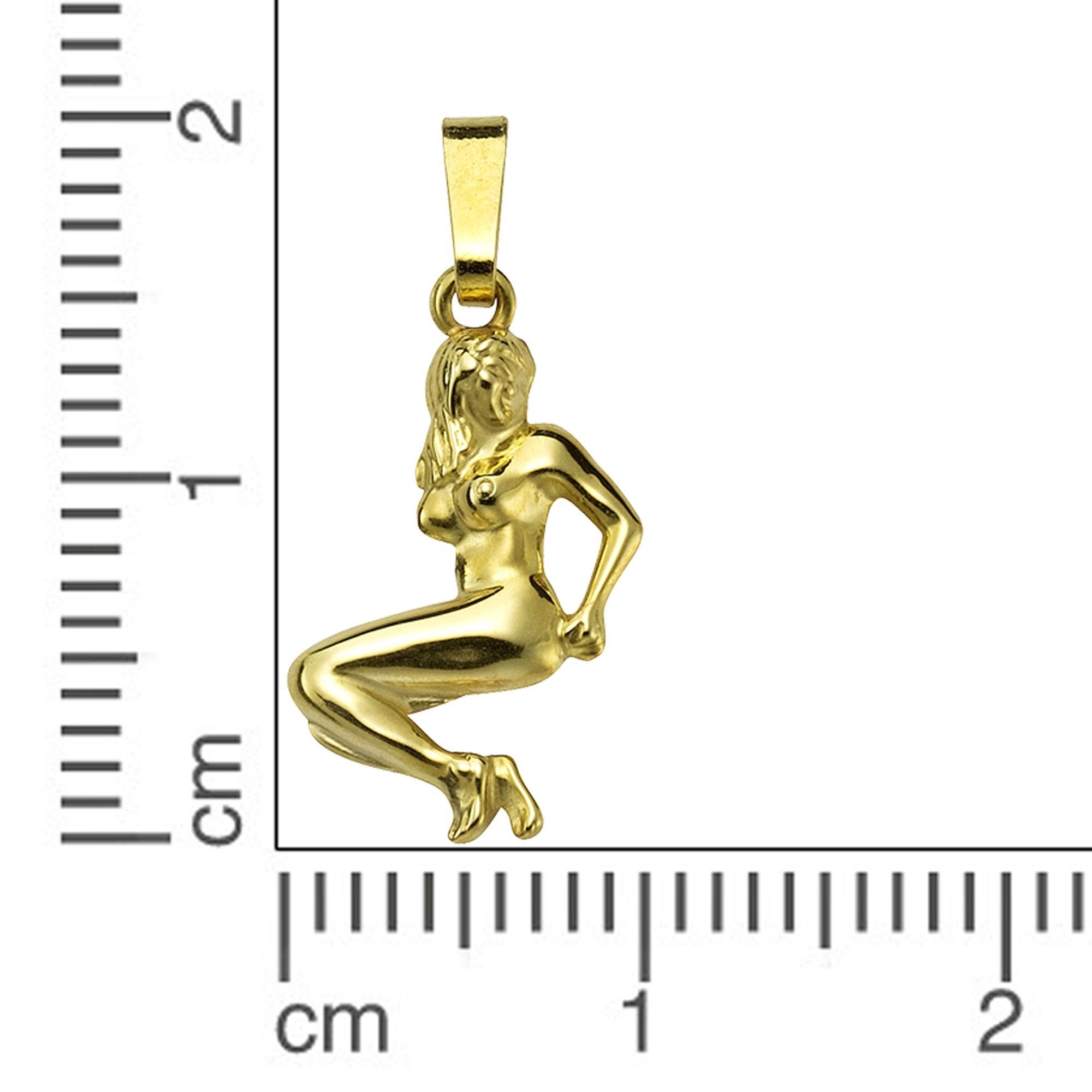 Vivance Kette mit Anhänger »585/- Gelbgold glanz«
