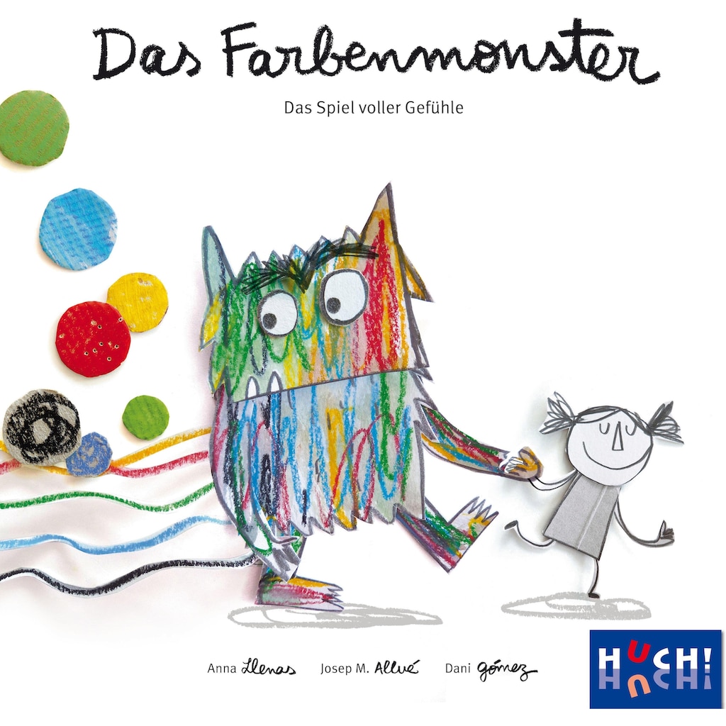 Huch! Spiel »Das Farbenmonster«