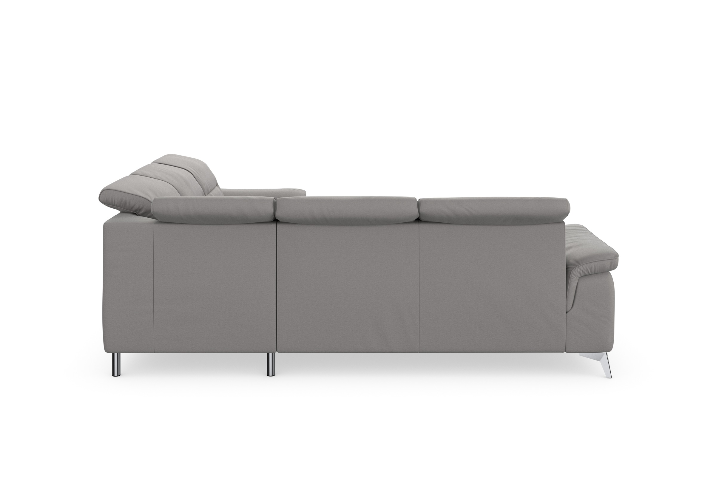 sit&more Ecksofa »Sinatra L-Form«, optional mit Kopfteilverstellung und Armteilfunktion