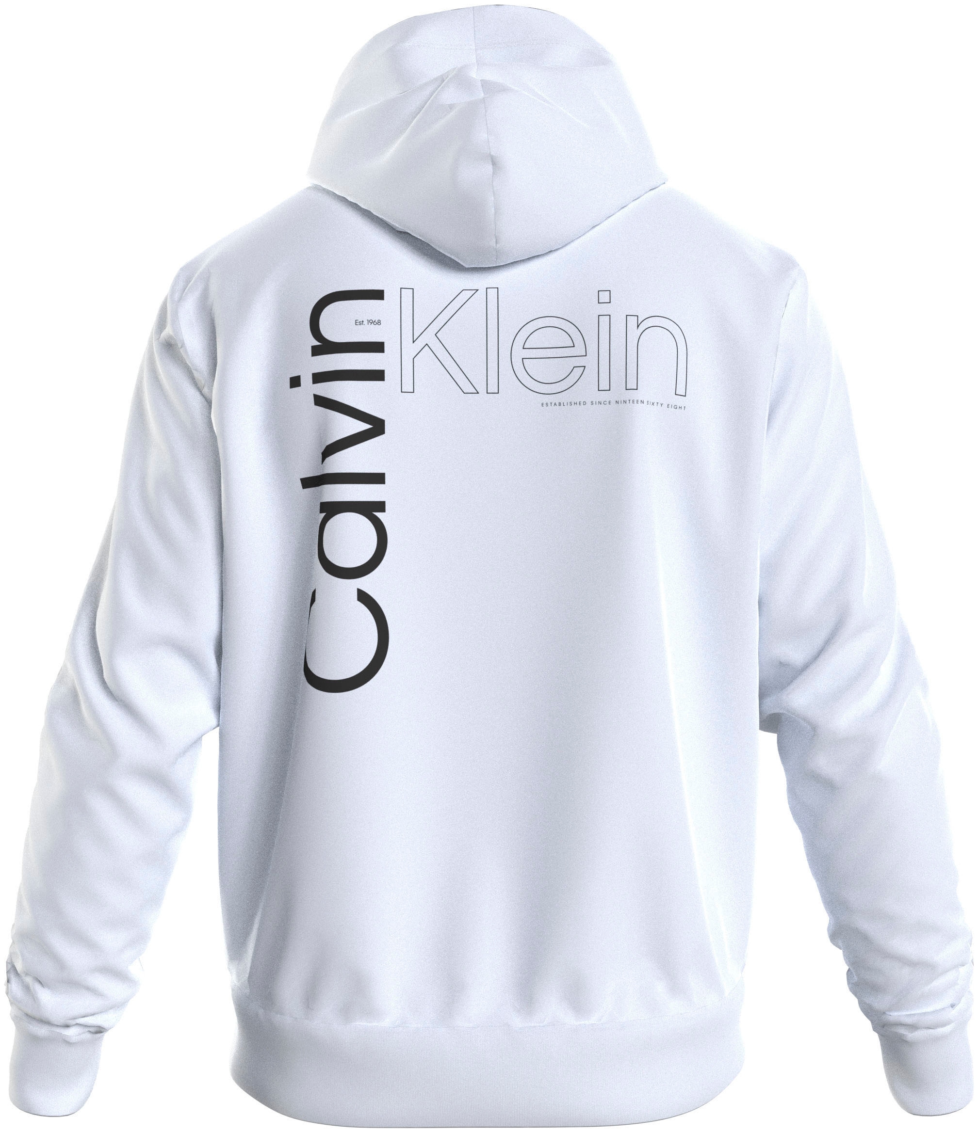 Calvin Klein Kapuzensweatshirt »ANGLED BACK LOGO HOODIE«