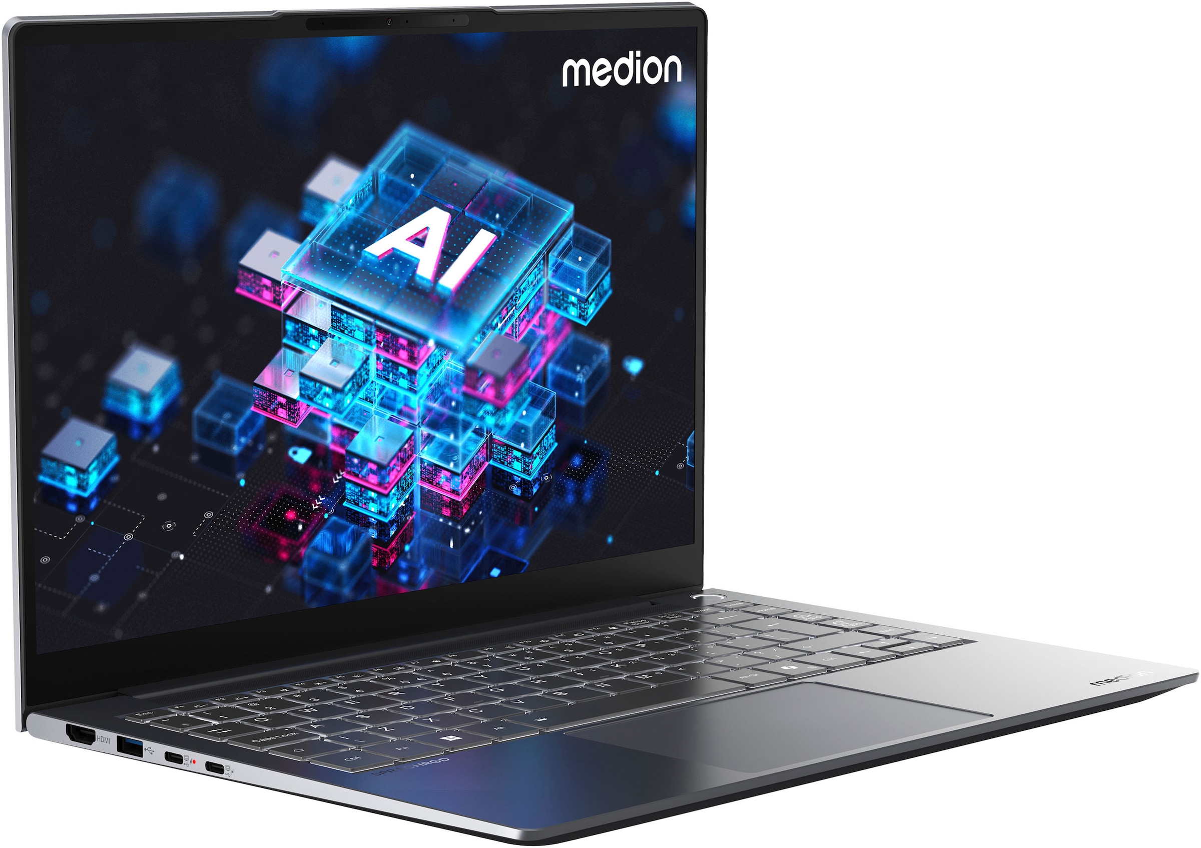 Medion® Notebook »SPRCHRGD 14 S2«, 35,56 cm, / 14 Zoll, Intel, Core Ultra 9, ARC, 2000 GB SSD