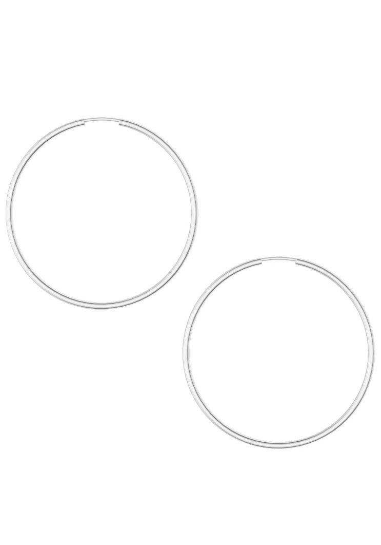 Firetti Paar Creolen »Schmuck Geschenk Silber 925 2,0 mm breit«, Made in Germany