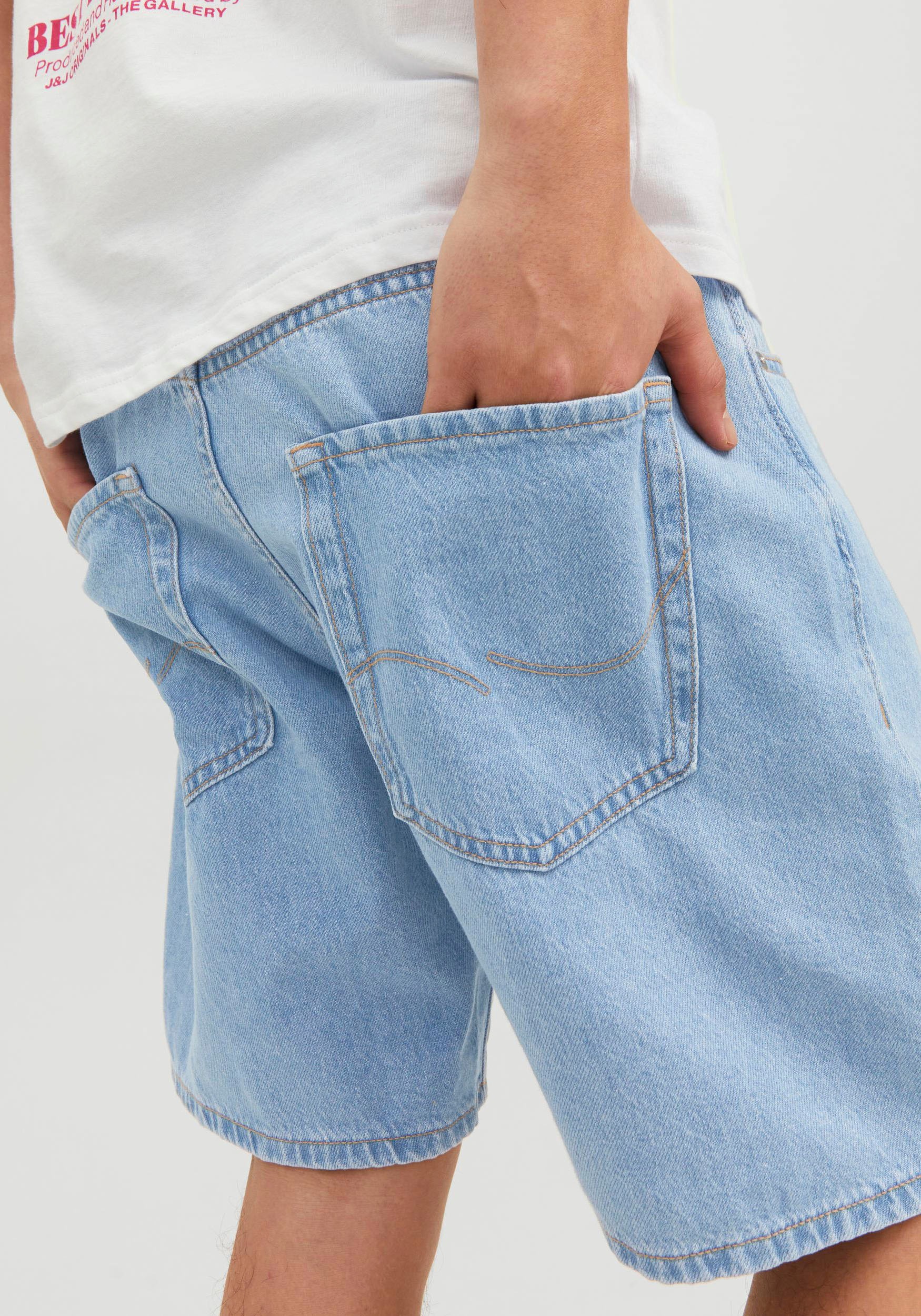 3. Bild von Jack & Jones Jeansshorts »JJICHRIS JJORIGINAL SHORTS MF 255 SN«