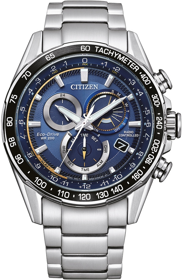 Citizen Funkchronograph »CB5914-89L«, Armbanduhr, Herrenuhr, Solar, Stoppfu günstig online kaufen