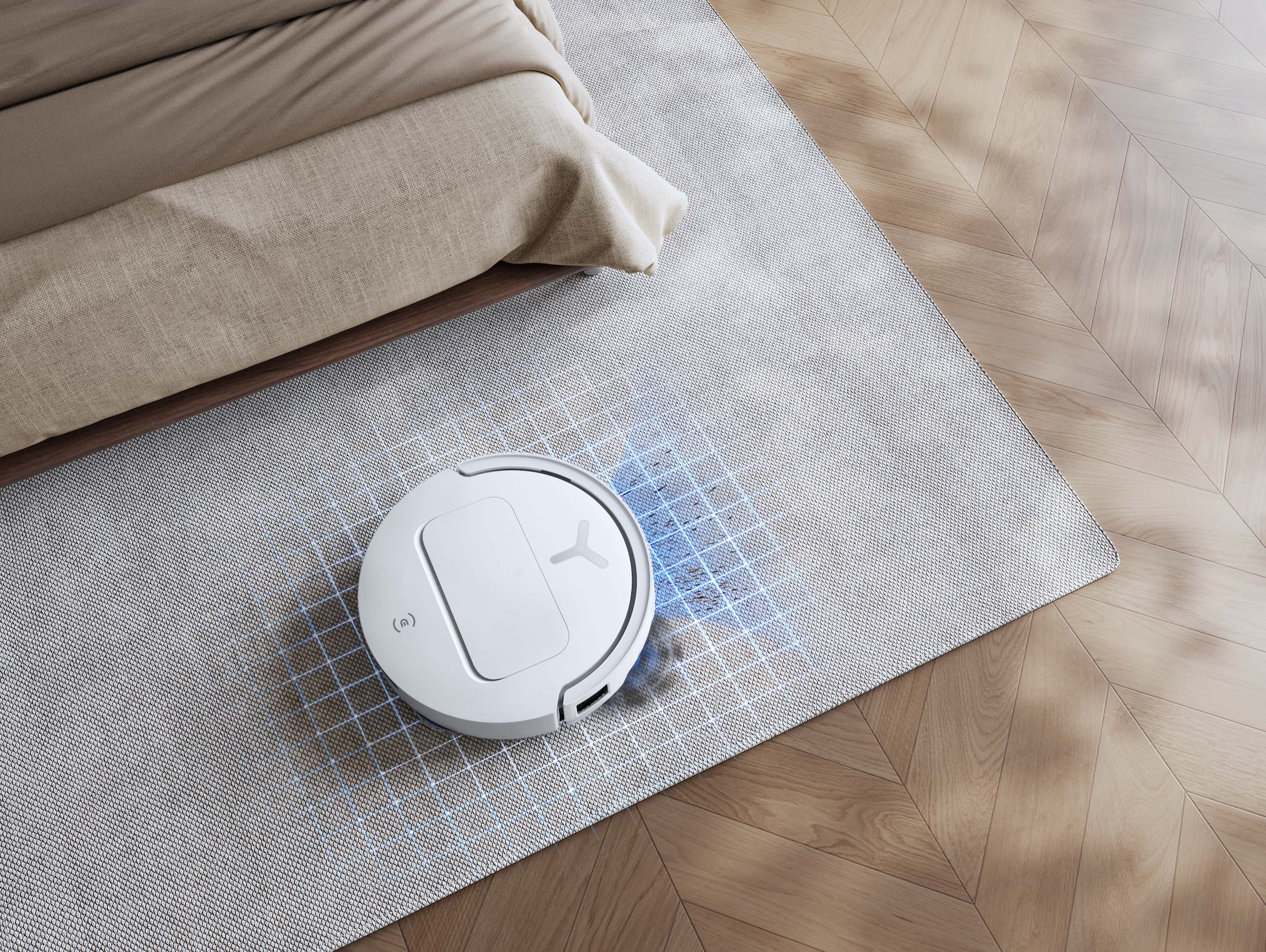 ECOVACS Nass-Trocken-Saugroboter »DEEBOT T50 OMNI Gen3« 25.000 Pa, OMNI Station, Ultraschlankes 81-mm-Design