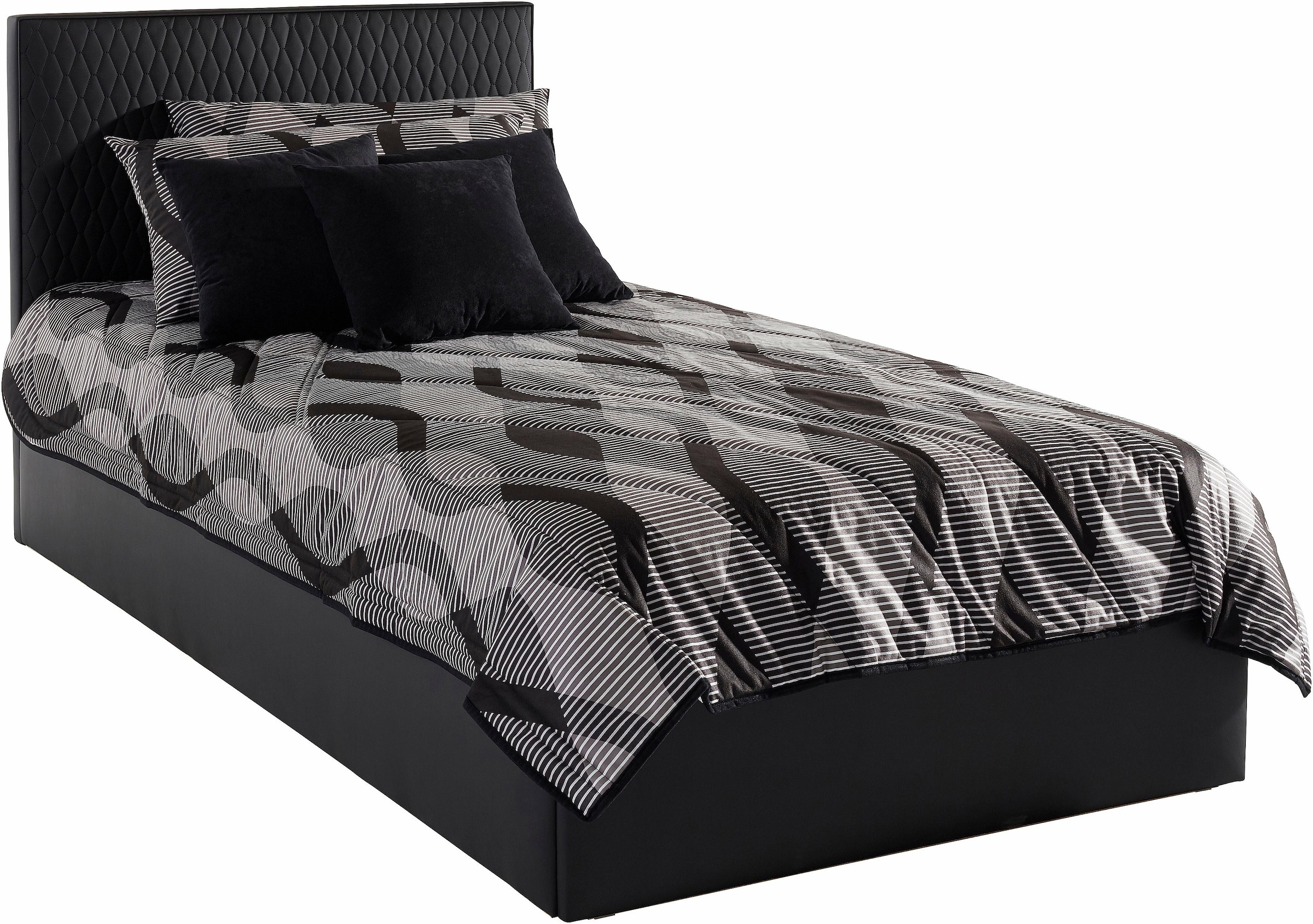 kaufen Matratze Schlafkomfort Westfalia Polsterbett, mit bei Rechnung Bettkasten inkl. Ausführung auf